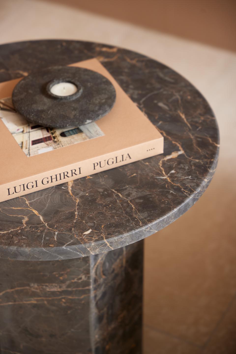 Kafijas galds Nax 50x50 cm brūns - N1 Home