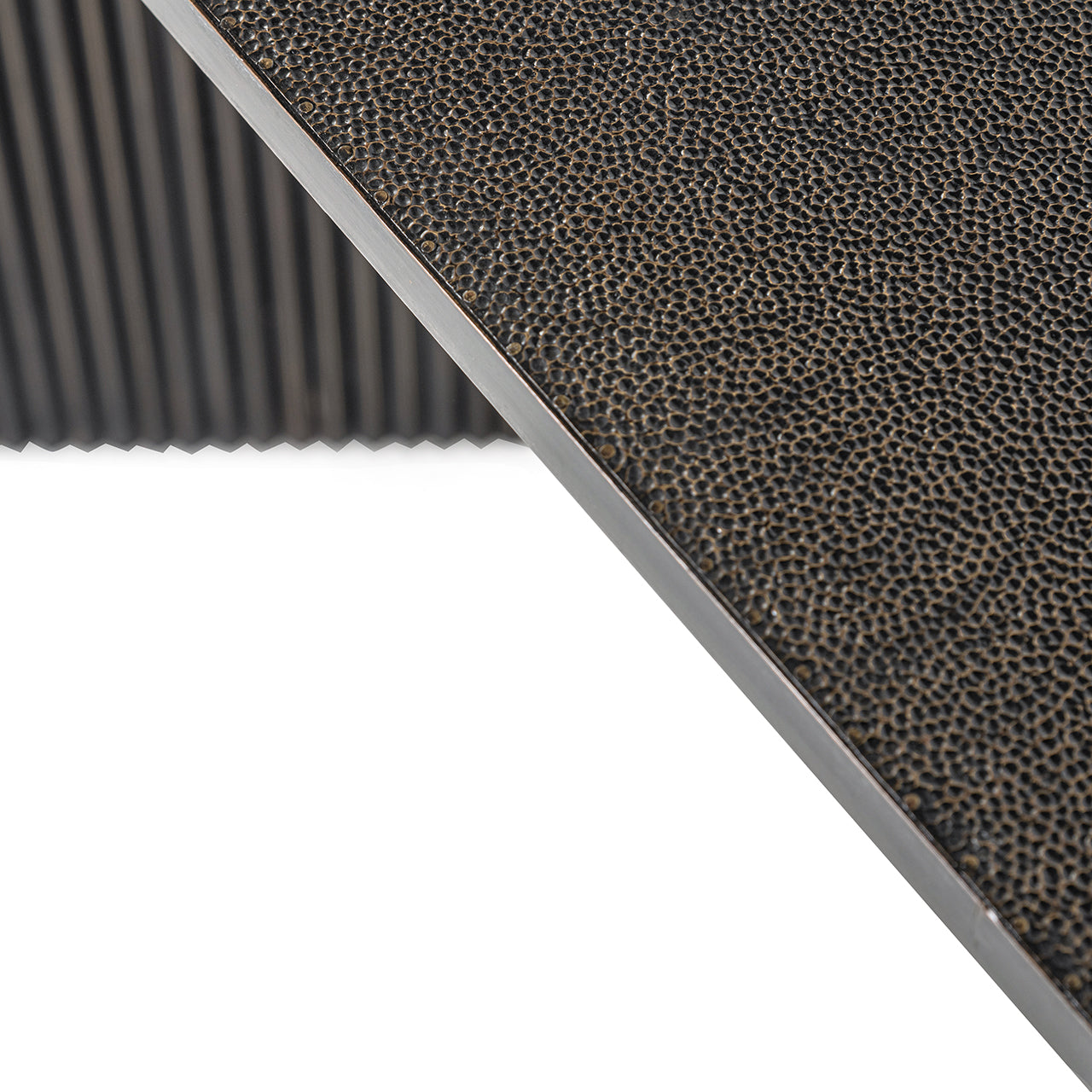 Konsole Gizen Richmond Interiors 81/160/35 cm melns/zelts - N1 Home