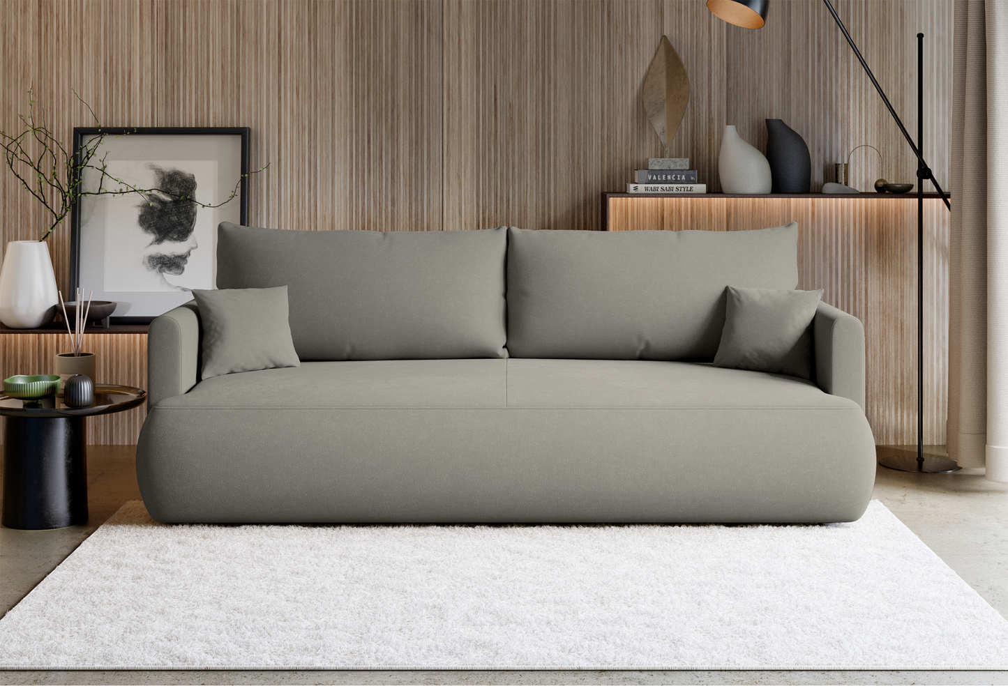 Dīvāns Ovors 226/90/97 cm Storm 85 - N1 Home