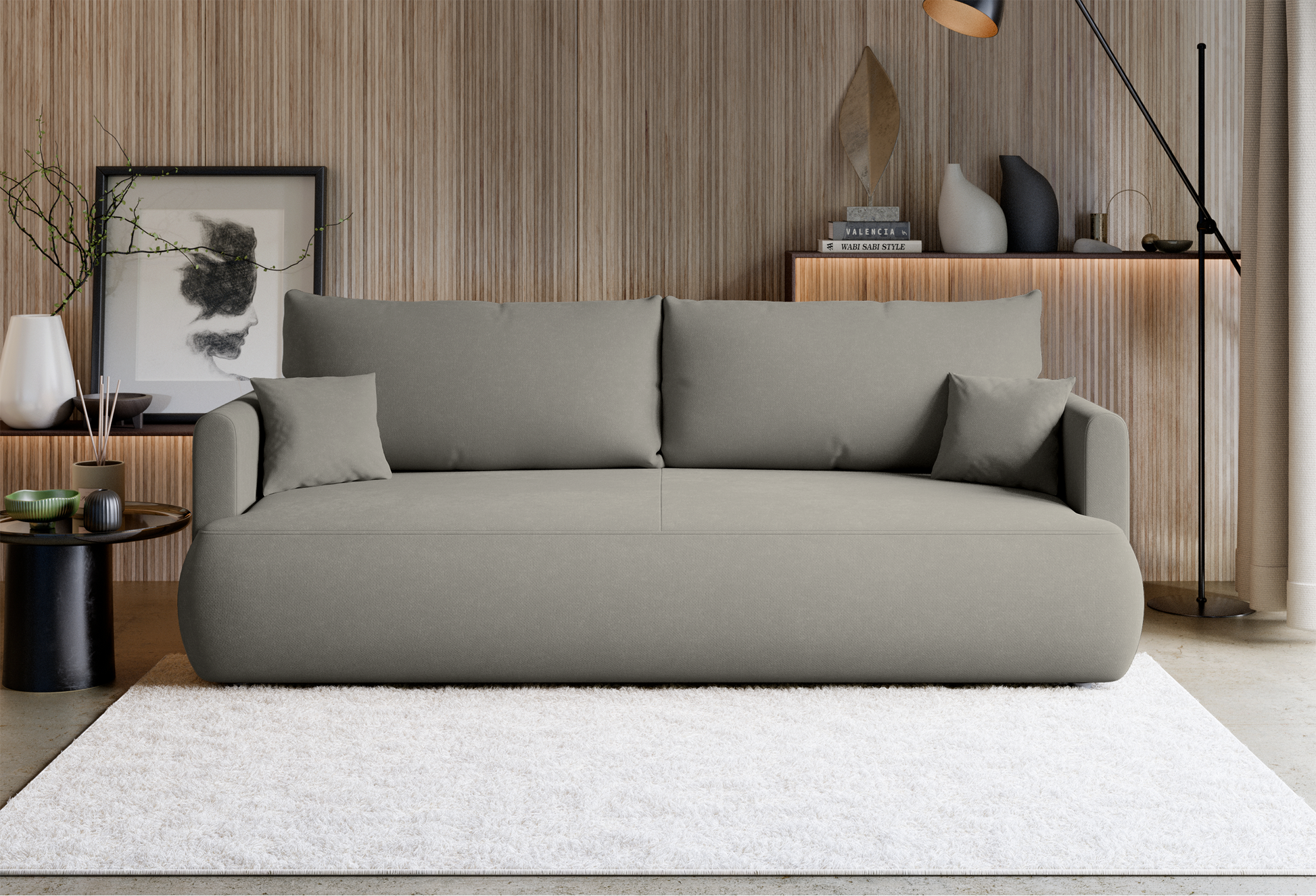 Dīvāns Ovors 226/90/97 cm Storm 85 - N1 Home