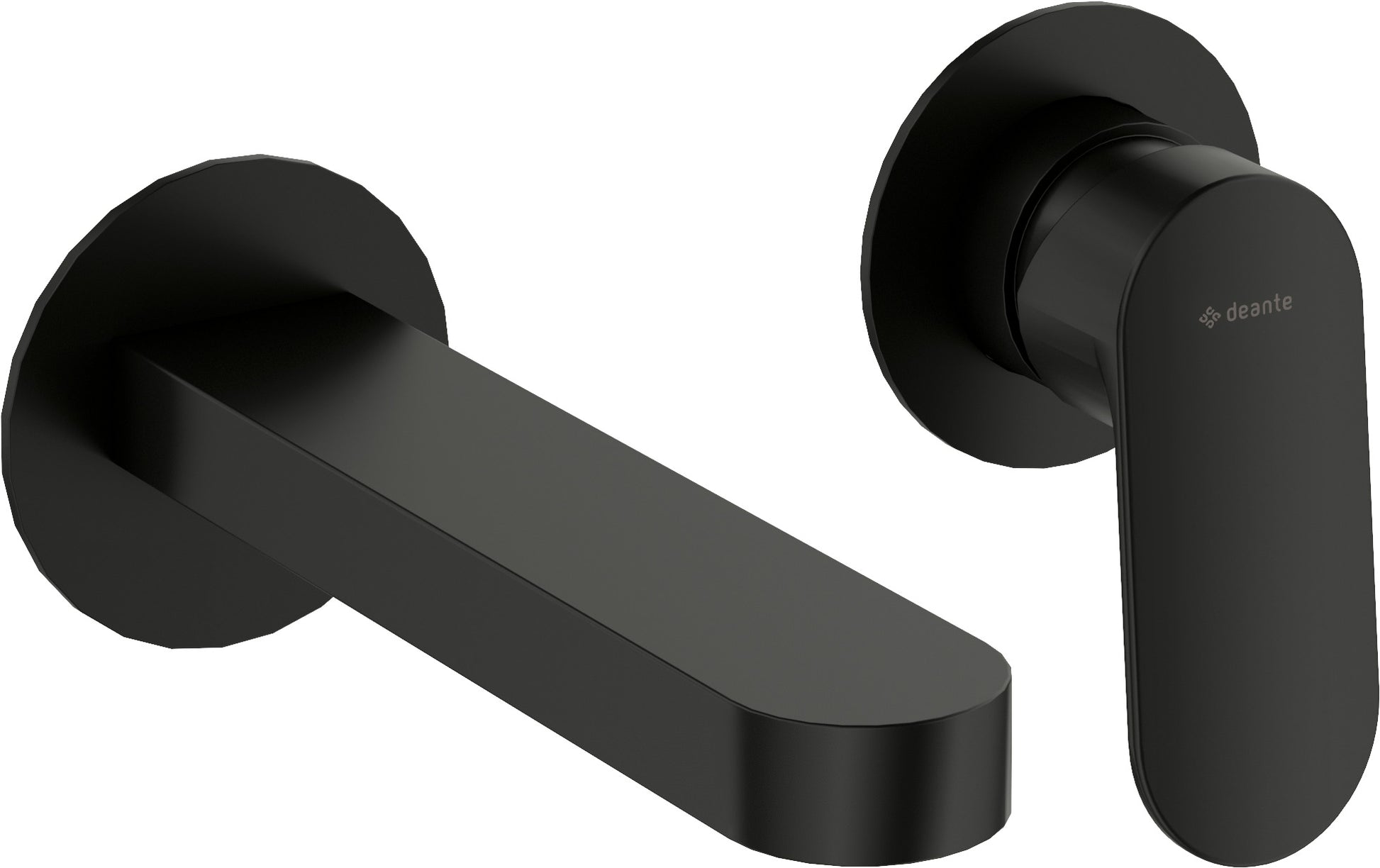 Iebūvējamais izlietnes maisītājs, 2 caurumi Alpinia 183 mm nero - N1 Home