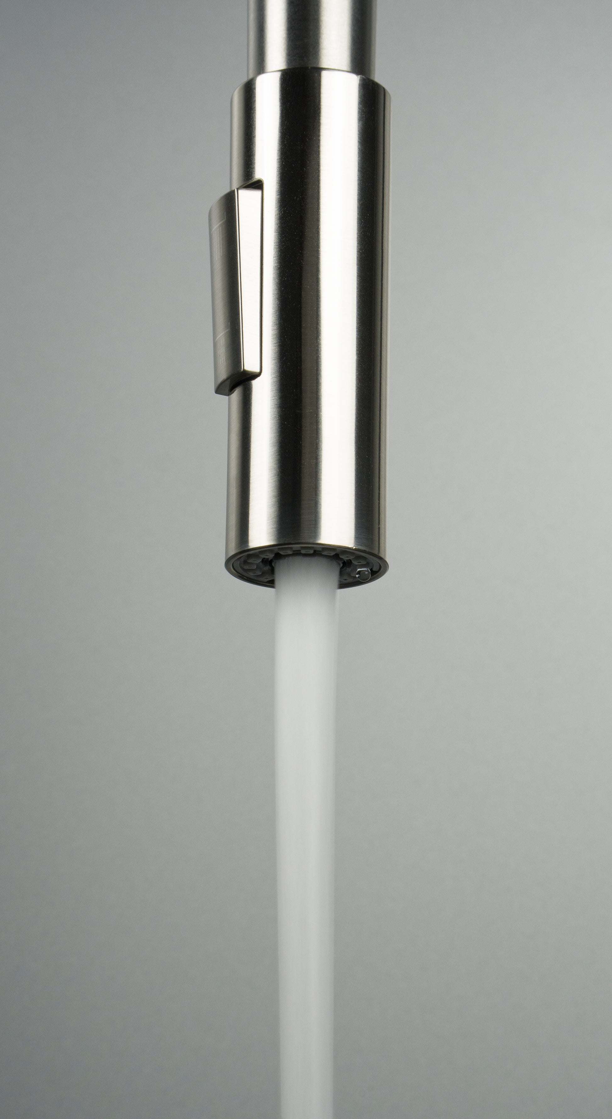 Virtuves maisītājs ar elastīgu snīpi - 2 veidu sprauslas Luno 400 mm matēts tērauds/antracīts - N1 Home