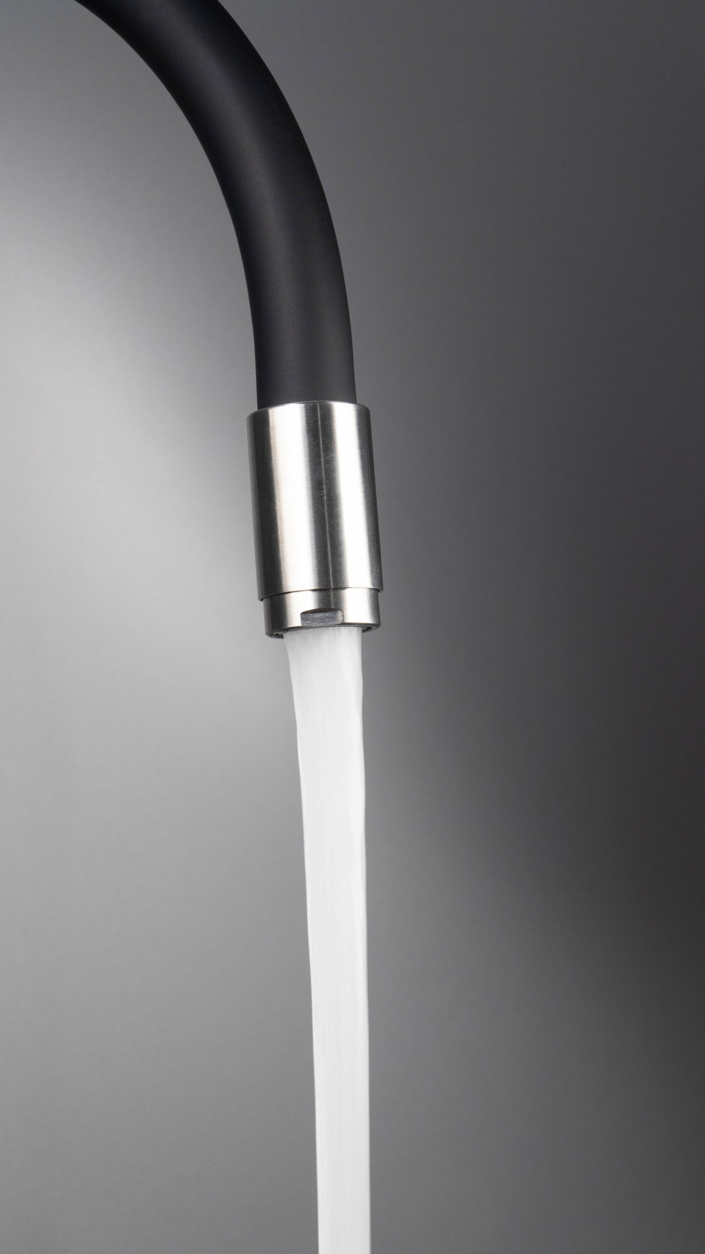 Virtuves maisītājs ar elastīgu uzgali Luno 38 cm antracits/hroms - N1 Home