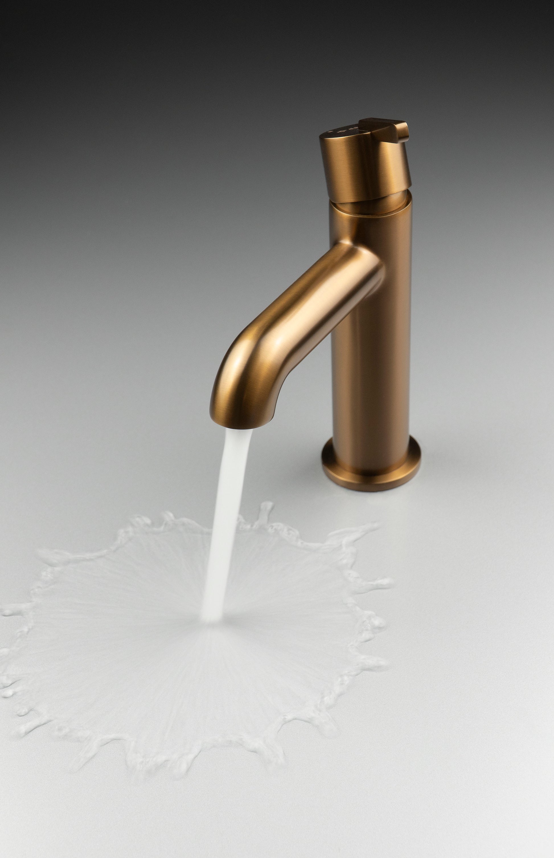 Izlietnes maisītājs SILIA 17 cm matēta bronza - N1 Home