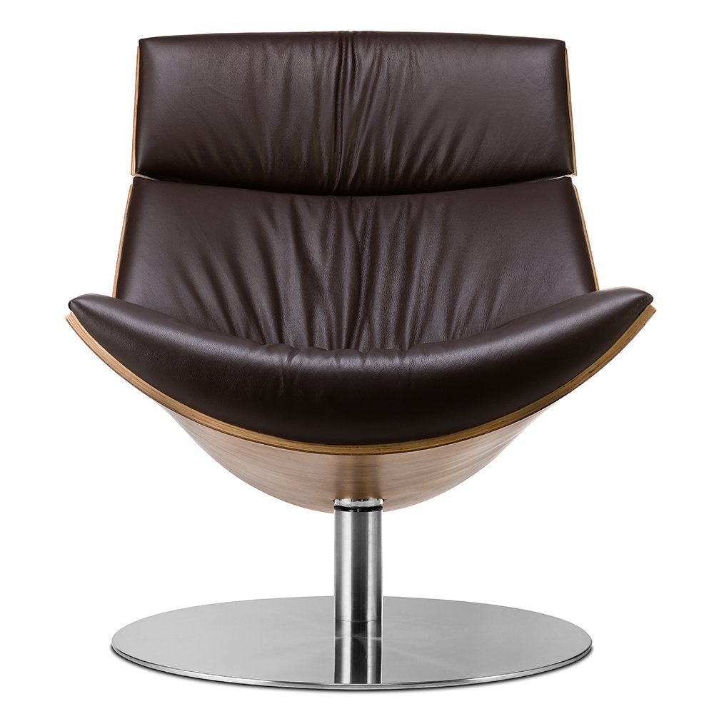 Krēsls Dot Design Bolzano ar kāju balstu dabīga āda 80x92x59 cm - N1 Home