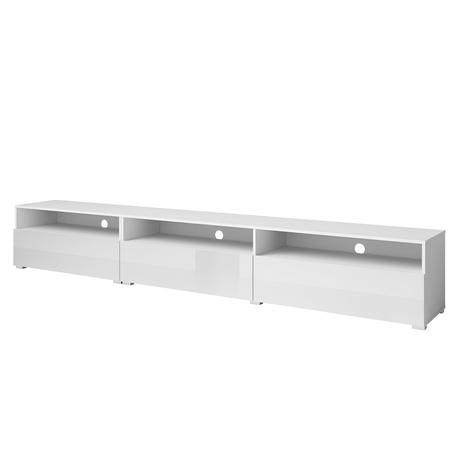 TV skapis Barots 270/41/42 cm balts - N1 Home