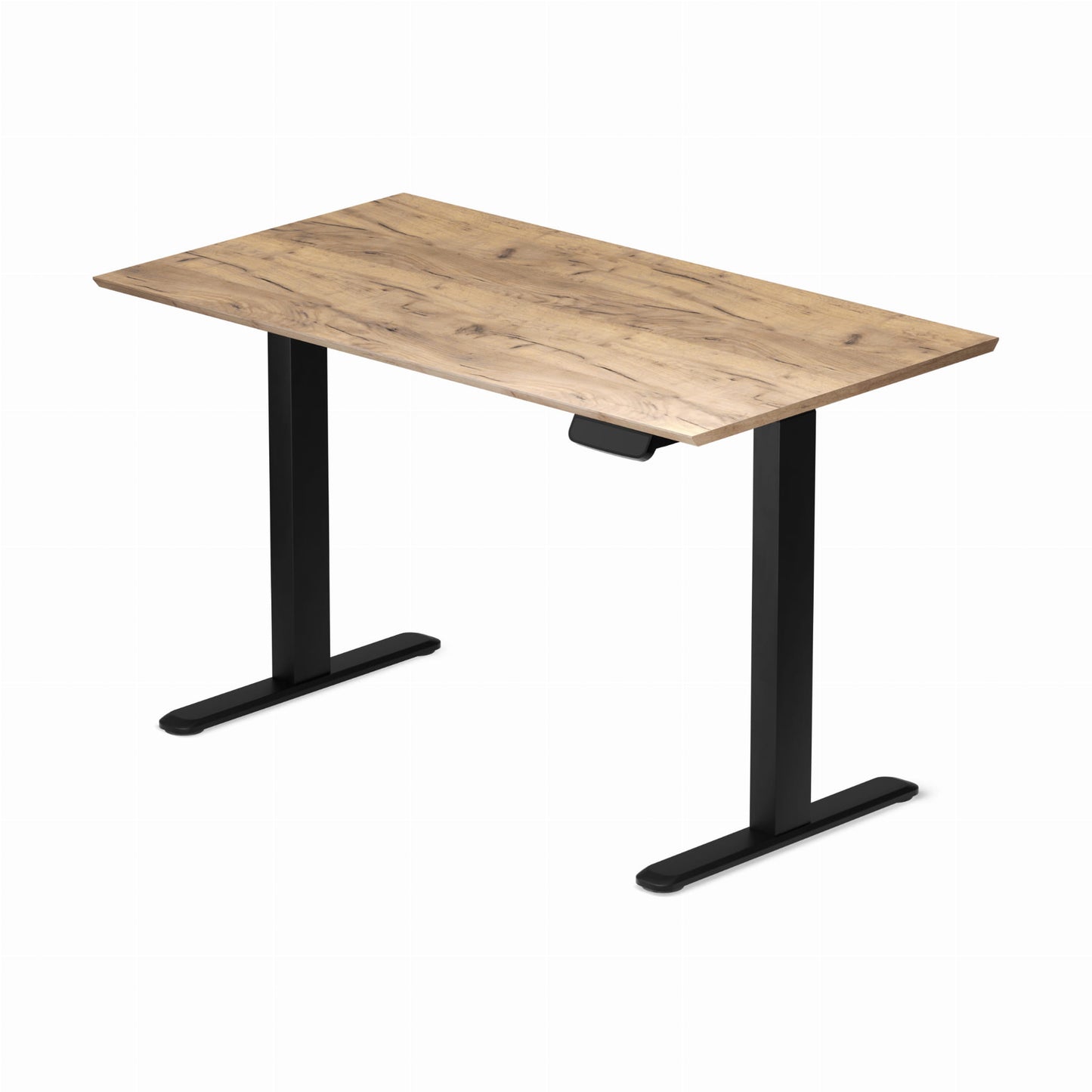 Biroja galds Conti Pro 60/120 cm melns/Kraft zelts - N1 Home