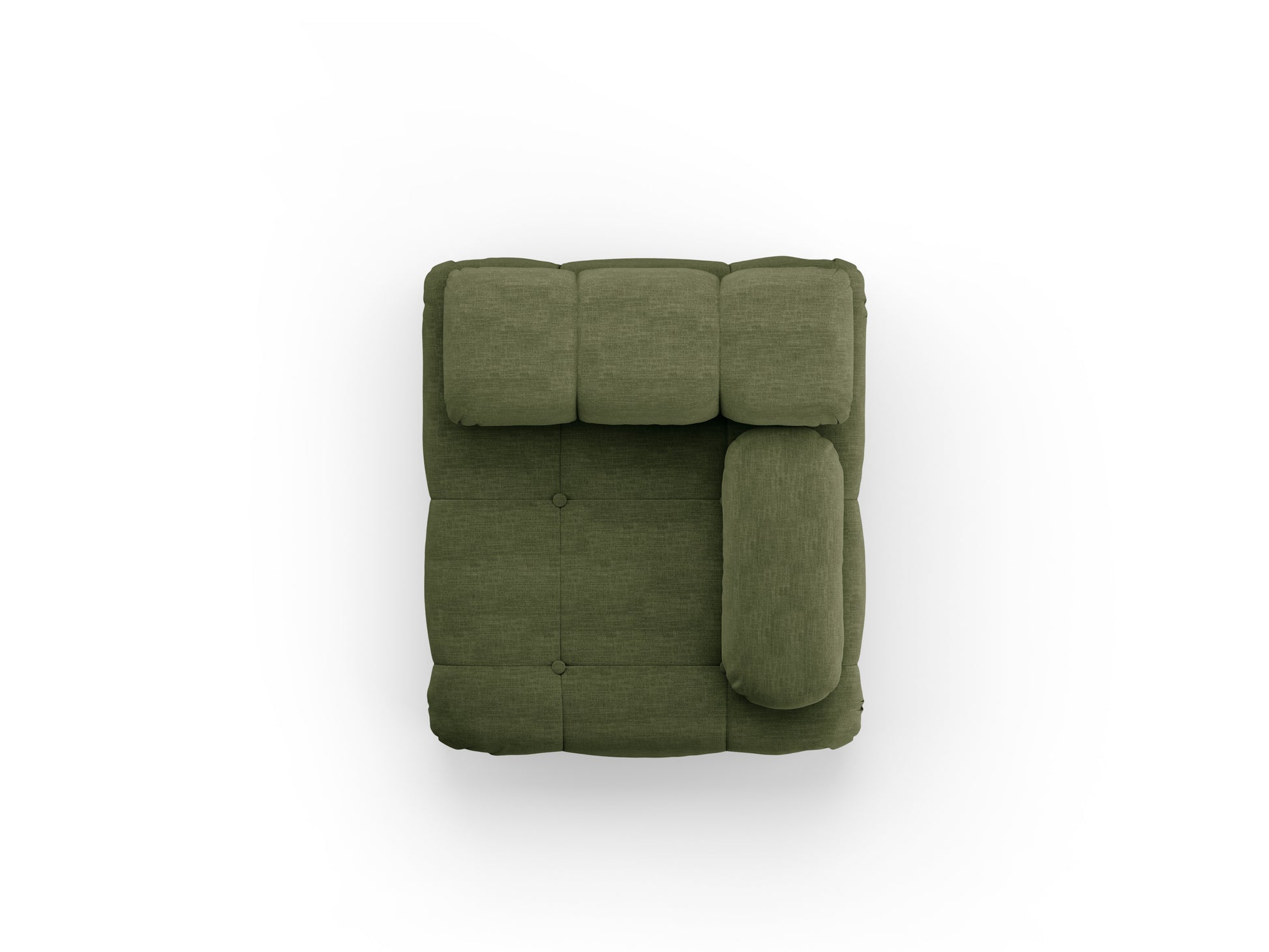 Sofa - krēsls Cosmopolitan Design  Ferento 96x96x71 cm zaļs - N1 Home