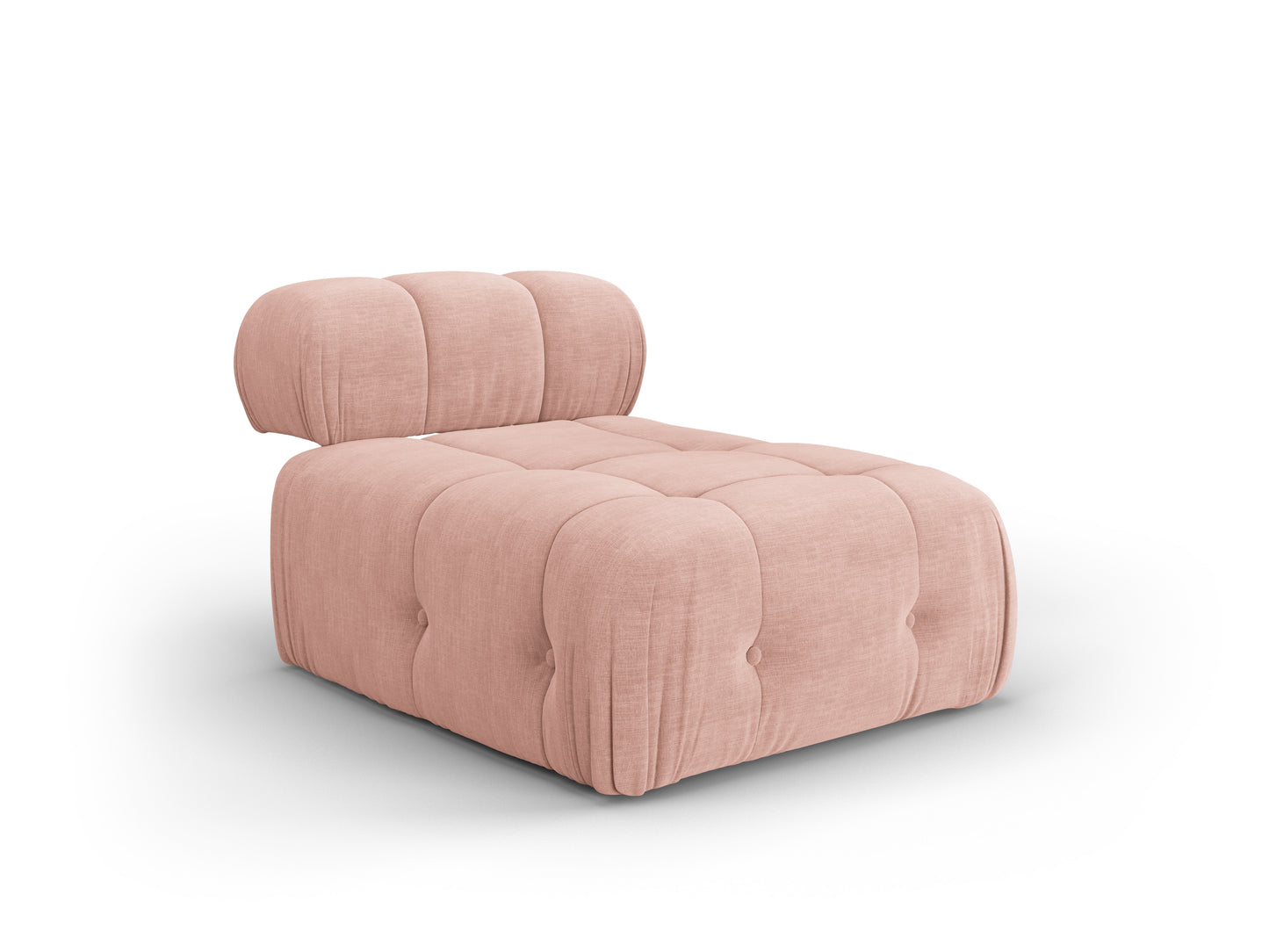 Sofa - krēsls Cosmopolitan Design  Ferento 96x96x71 cm rozā - N1 Home