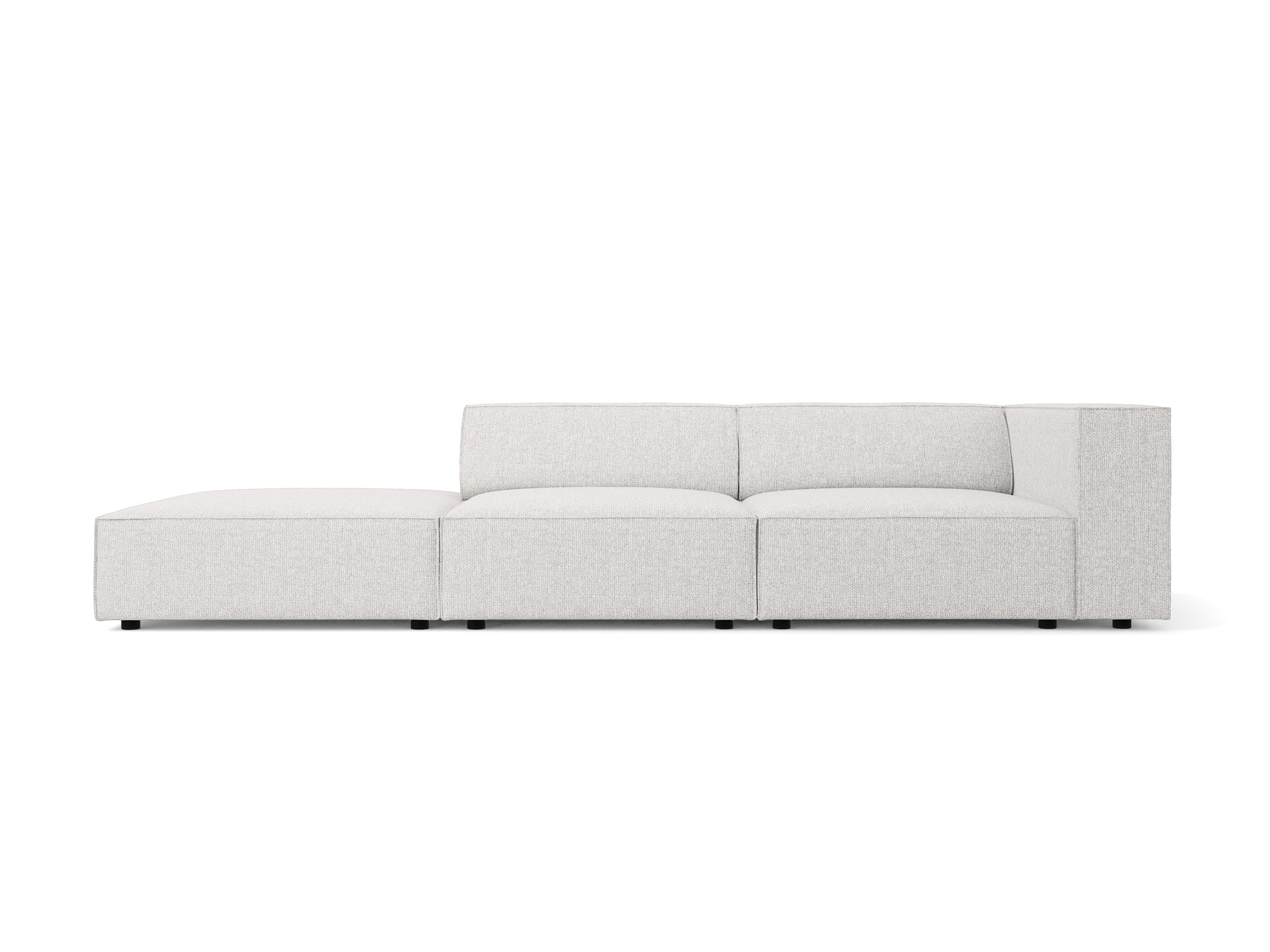 Dīvāns Cosmopolitan Design Arendal 262x102x70 cm gaiši pelēks - N1 Home