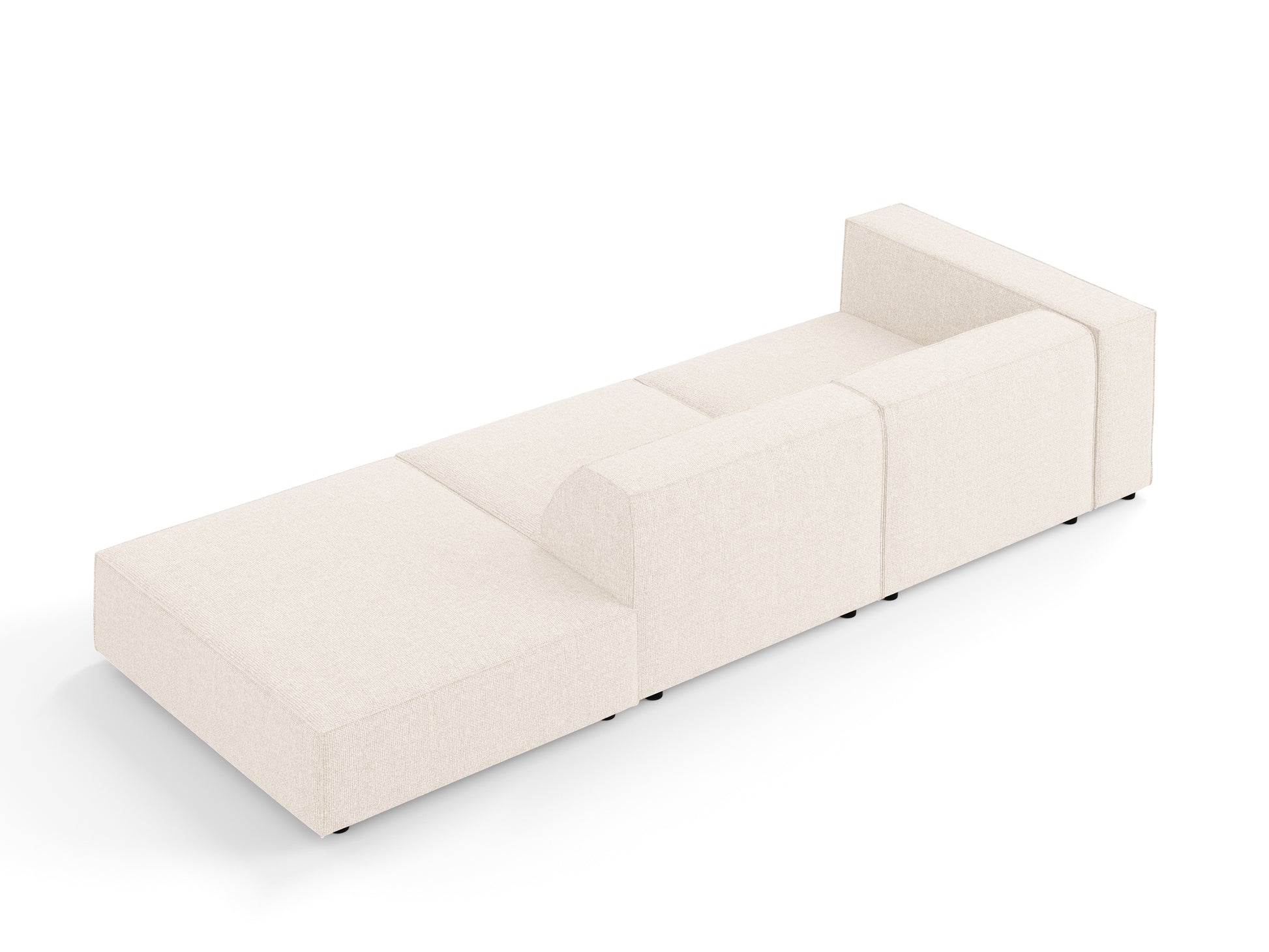 Dīvāns Cosmopolitan Design Arendal 262x102x70 cm krēms - N1 Home