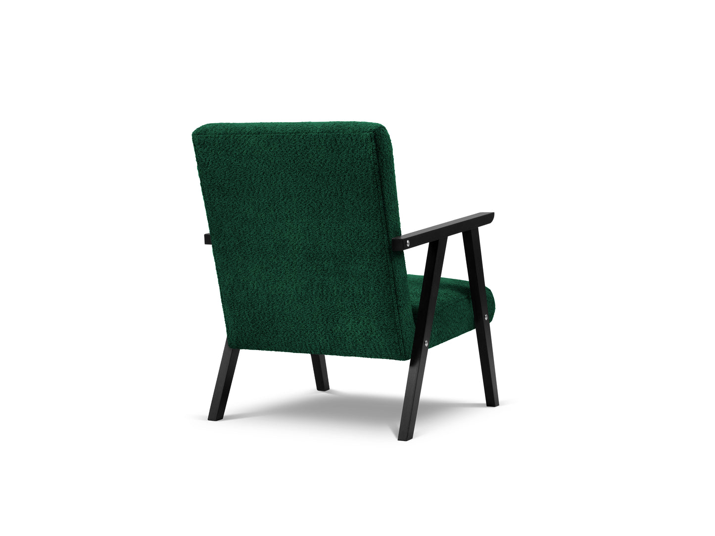 Atzveltnes krēsls Cosmopolitan Design Warsaw 79x59x78 cm zaļs - N1 Home