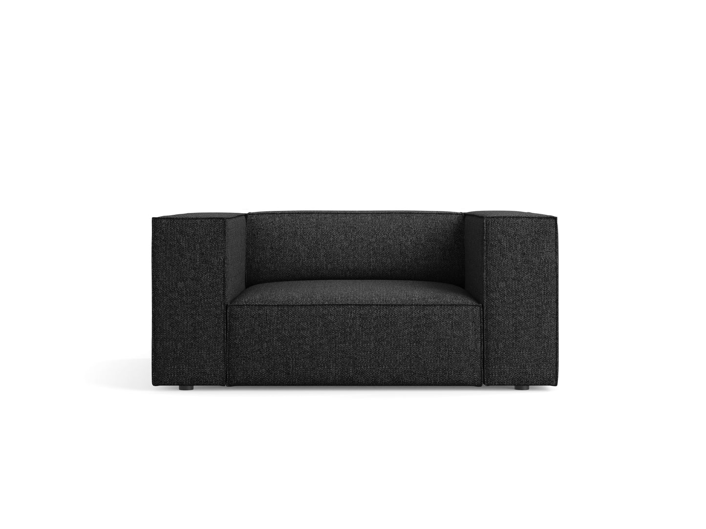 Atzveltnes krēsls Cosmopolitan Design Arendal 124x102x70 cm melns - N1 Home