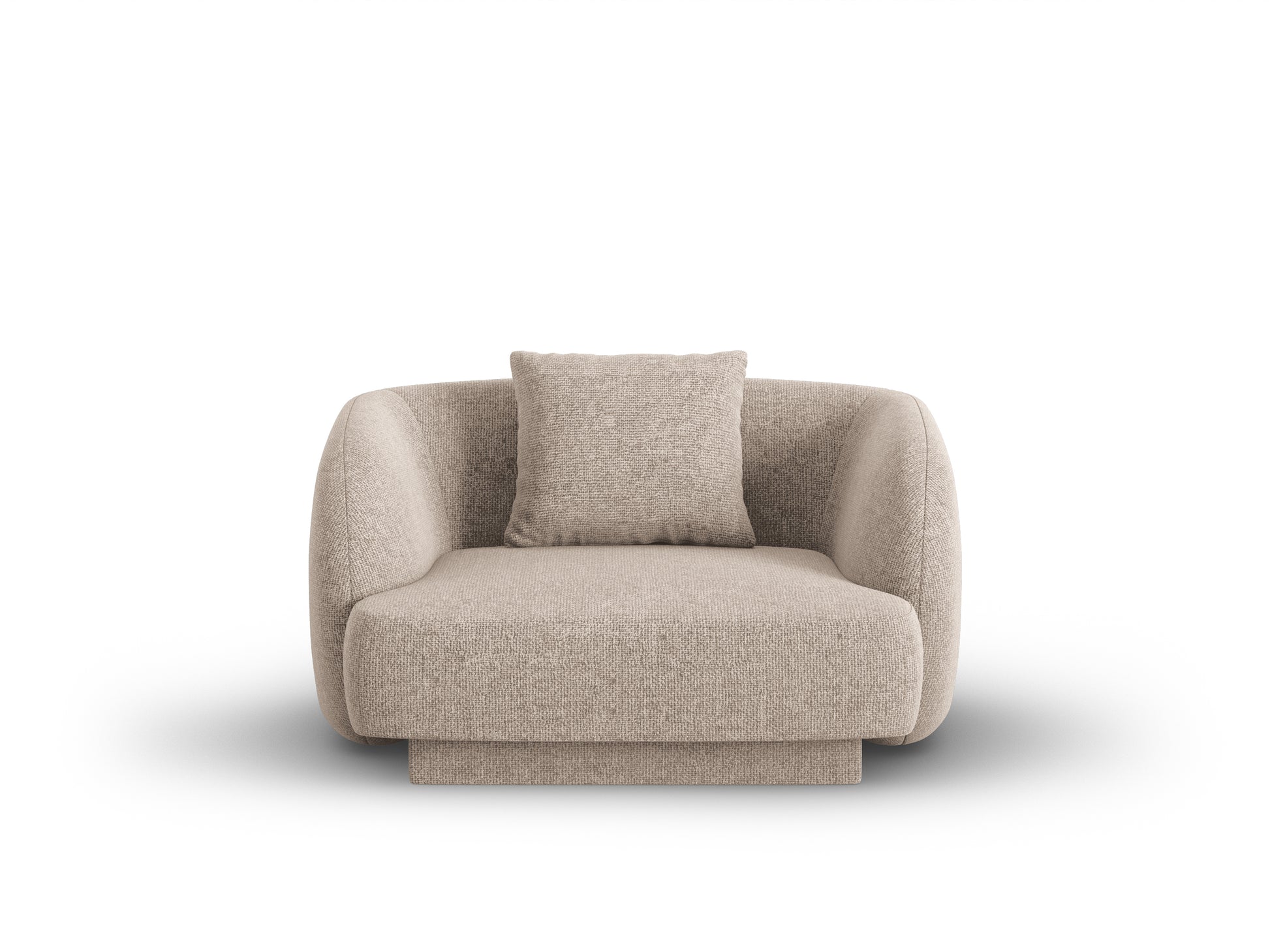 Atzveltnes krēsls Cosmopolitan Design Tulum 109x85x74 bēšs - N1 Home