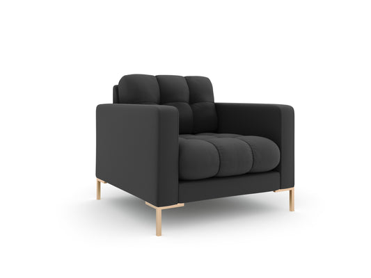 Atzveltnes krēsls Cosmopolitan Design Bali 87x92x75 cm pelēks - N1 Home