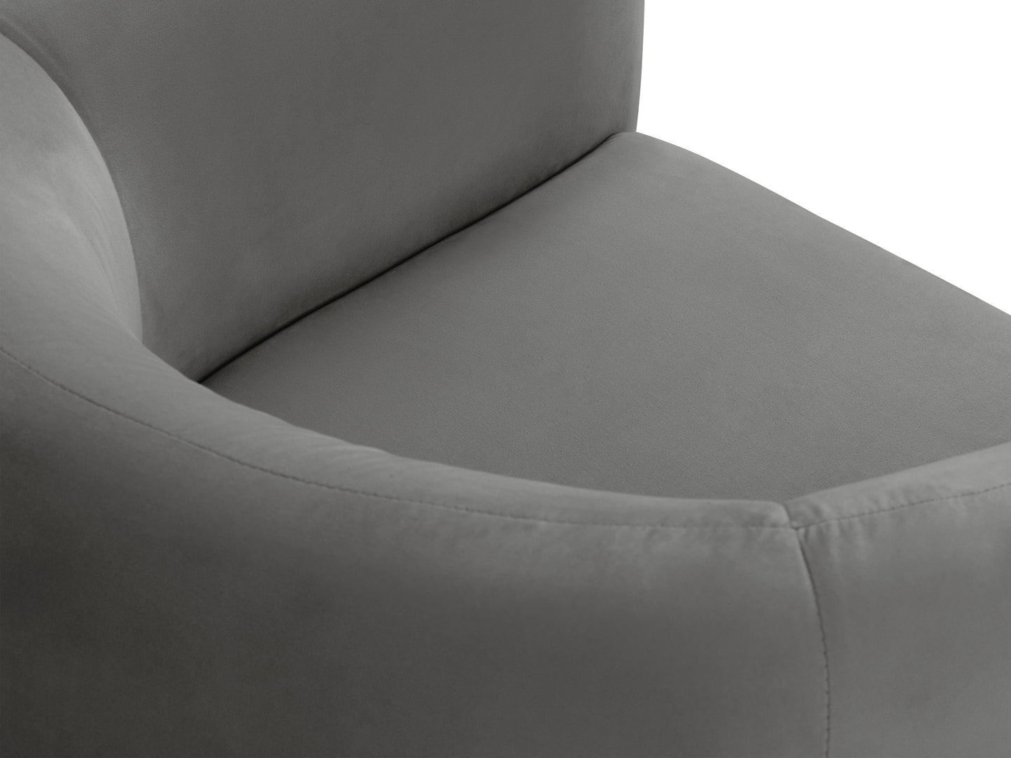 Atzveltnes krēsls Cosmopolitan Design Pelago 88x88x72 cm gaiši pelēks - N1 Home