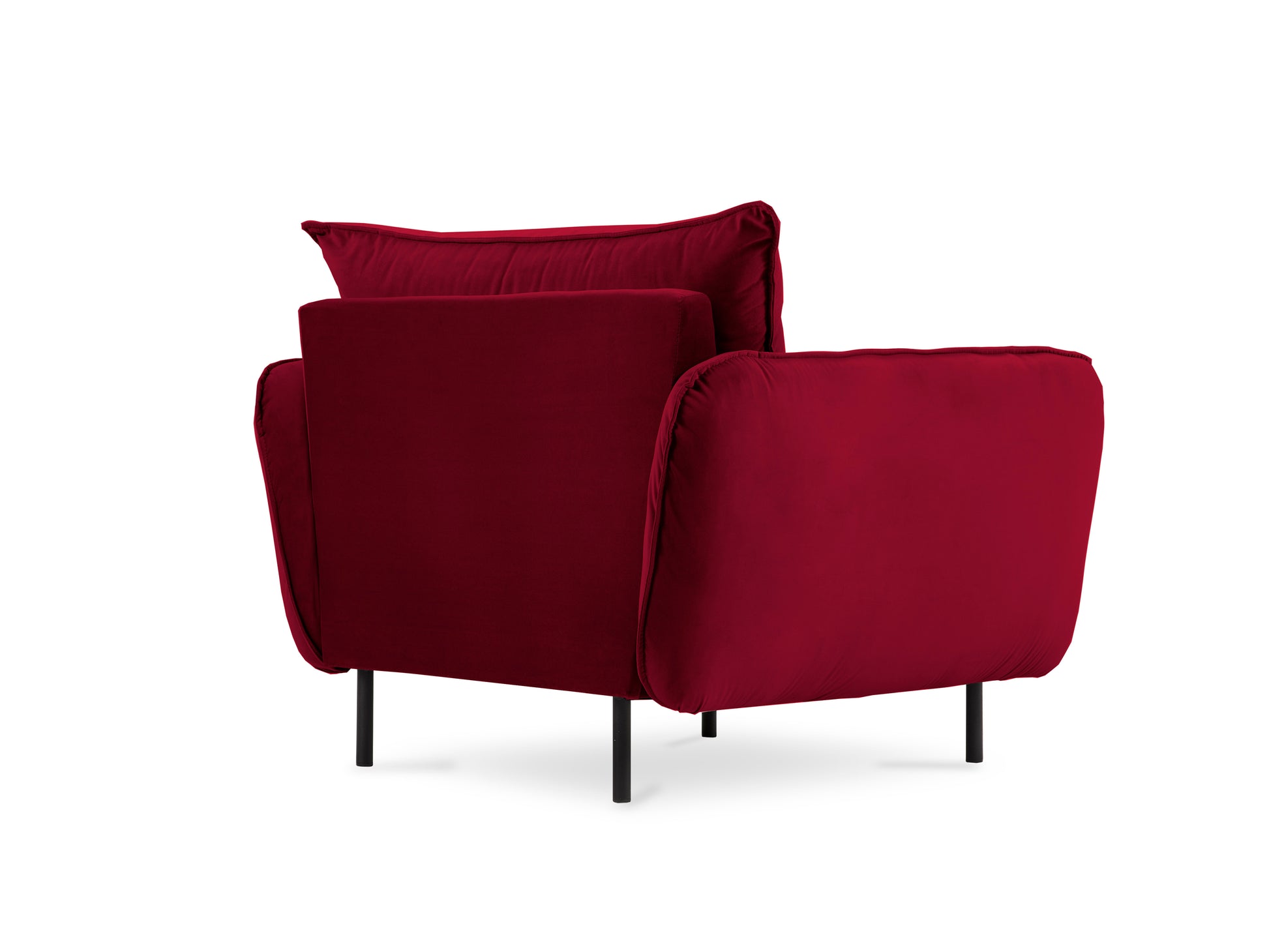 Atzveltnes krēsls Cosmopolitan Design Vienna samta 97x94x95 cm bordo - N1 Home