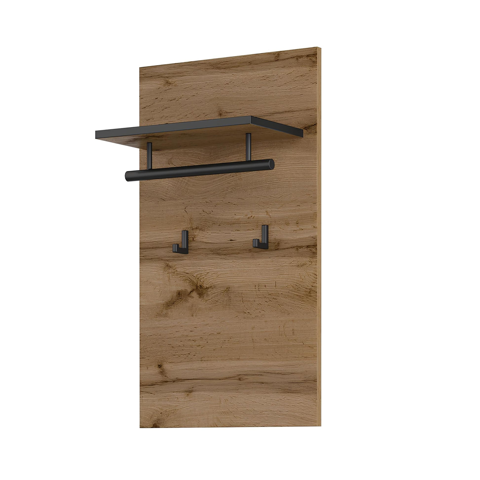 Sienas panelis ar āķiem Krosit kolekcija 40/70/20 cm Votan ozols - N1 Home