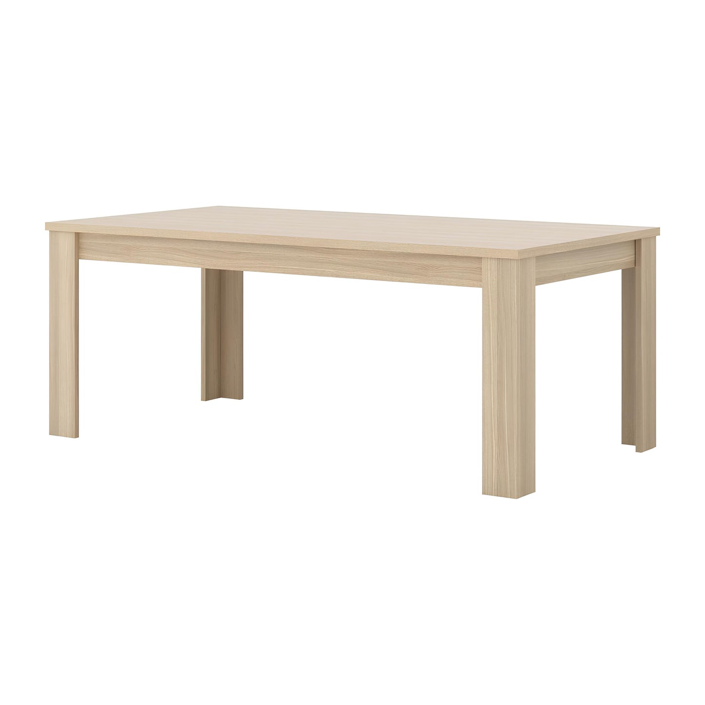 Galds Cabira II 190/100/76 cm elegants ozols/melns - N1 Home