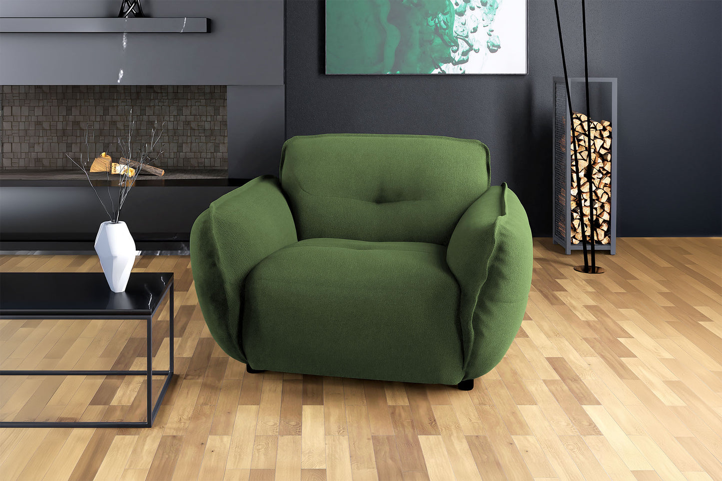 Krēsls Flafi 133/87/120 cm krēms