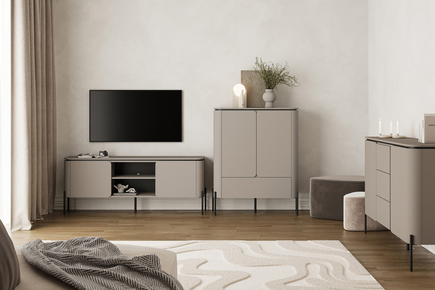Kumode Beltas 98/60/123 cm congo - N1 Home