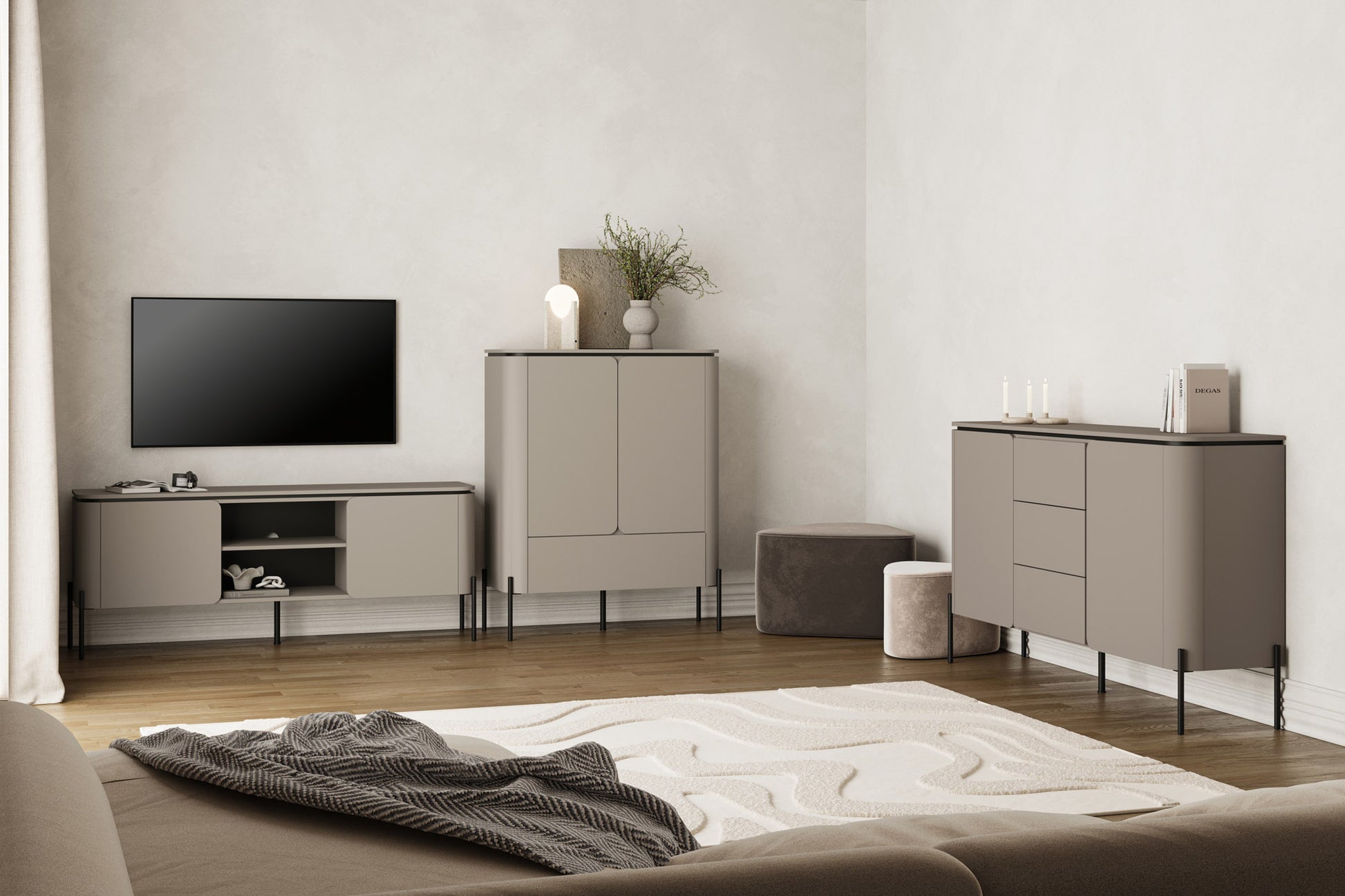 Kumode Beltas 163/40/94 cm congo - N1 Home