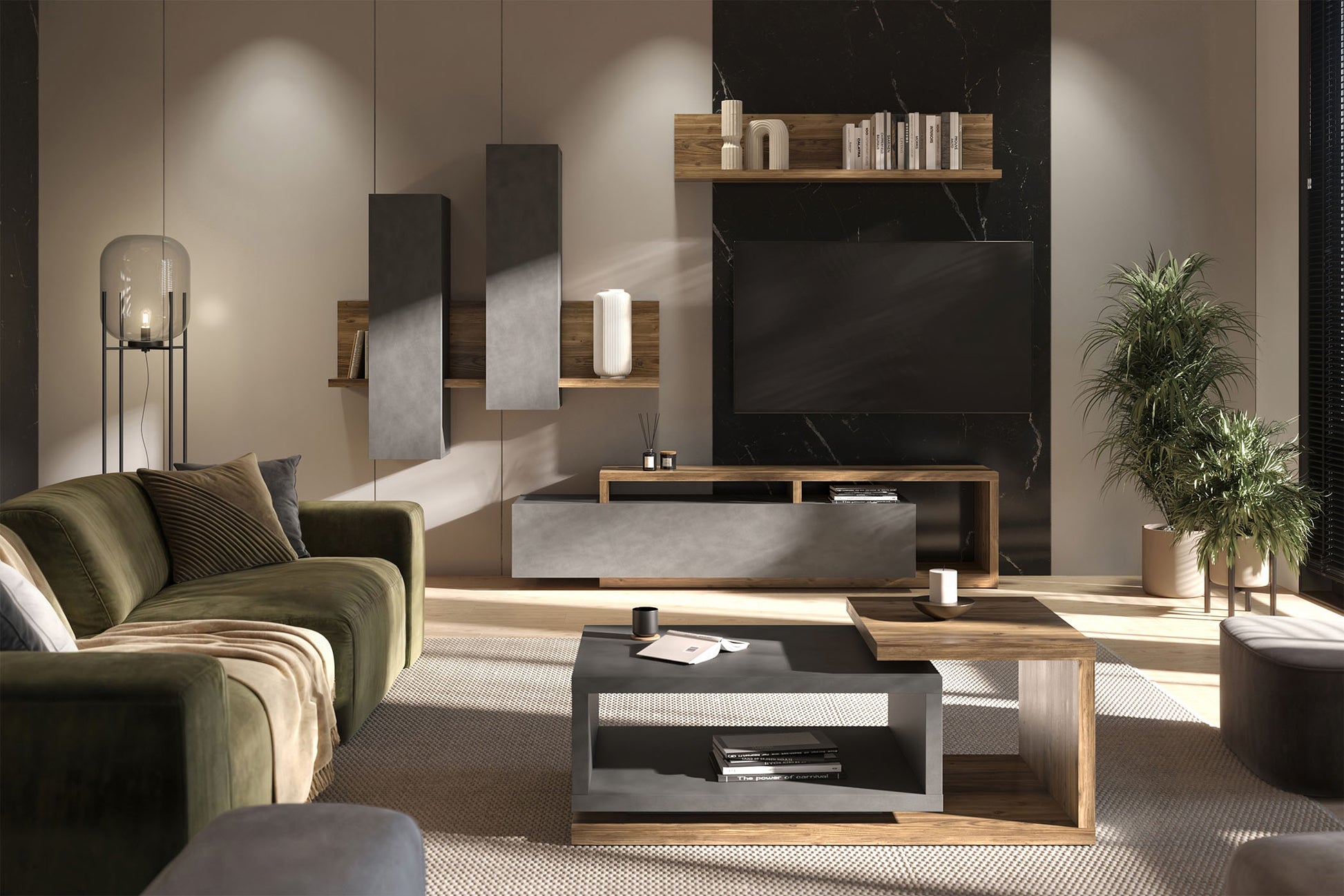 Skapis Botas 152/235/142 cm ābele/egle - N1 Home