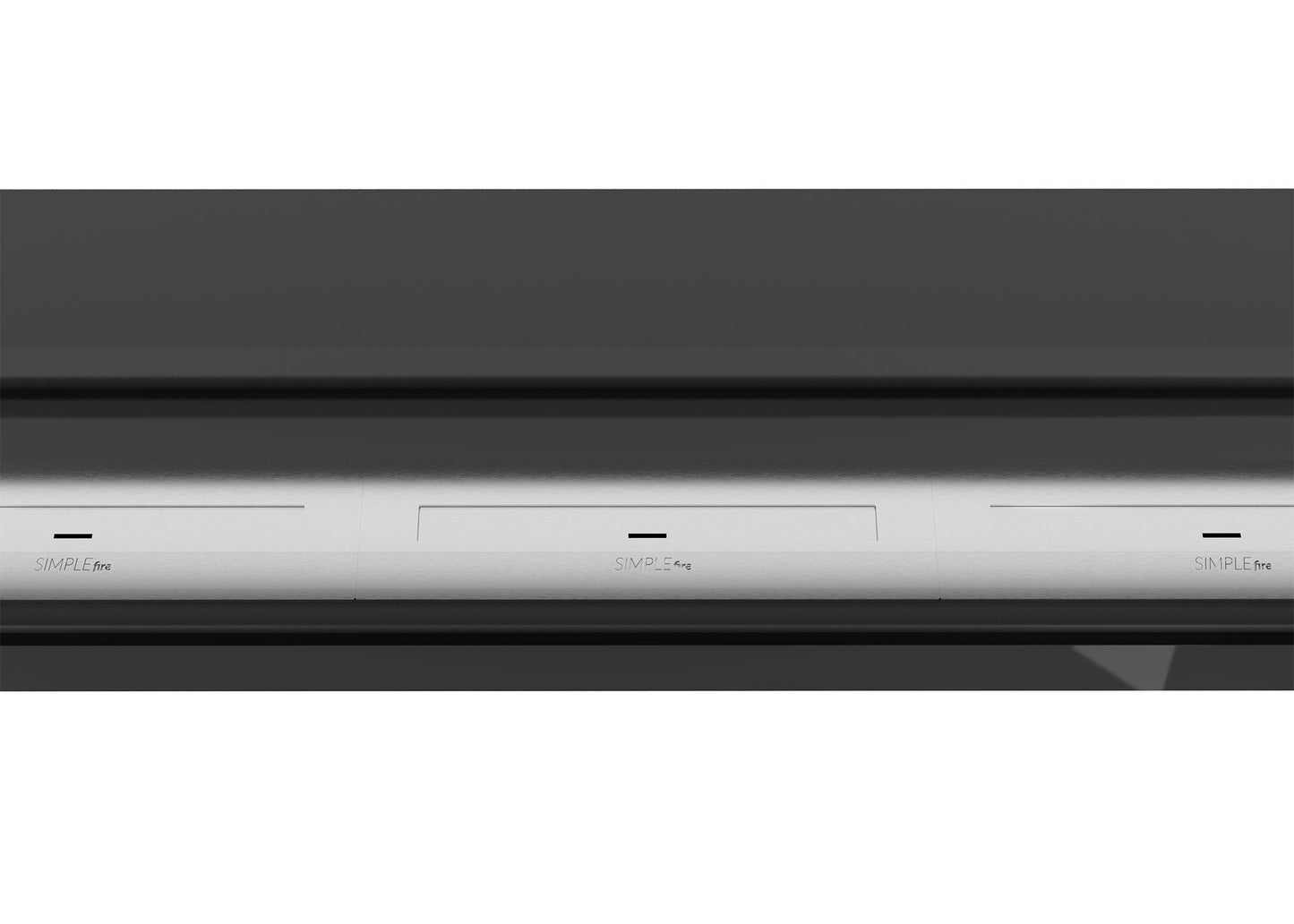 Biokamīns Frams 1800 180/49/20 cm melns - N1 Home