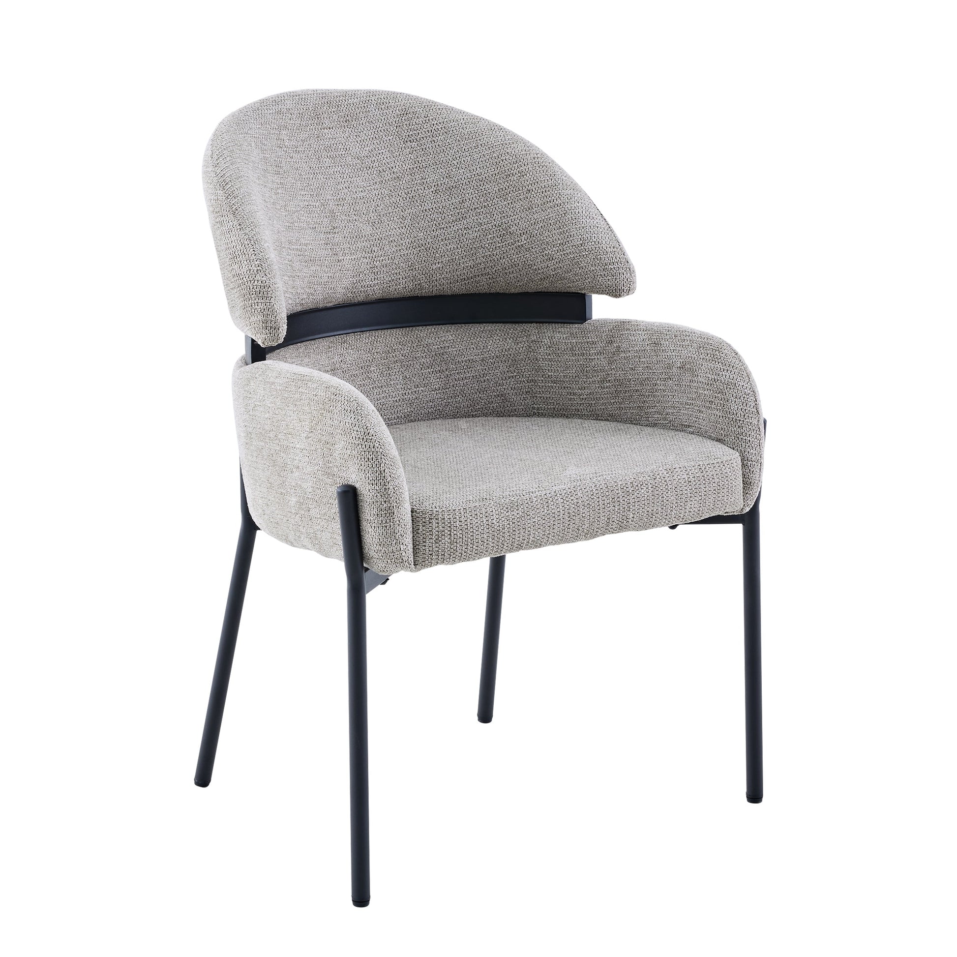 Krēsls Desi 85/50/46 cm gaiši pelēks. Ekskluzīvi! - N1 Home