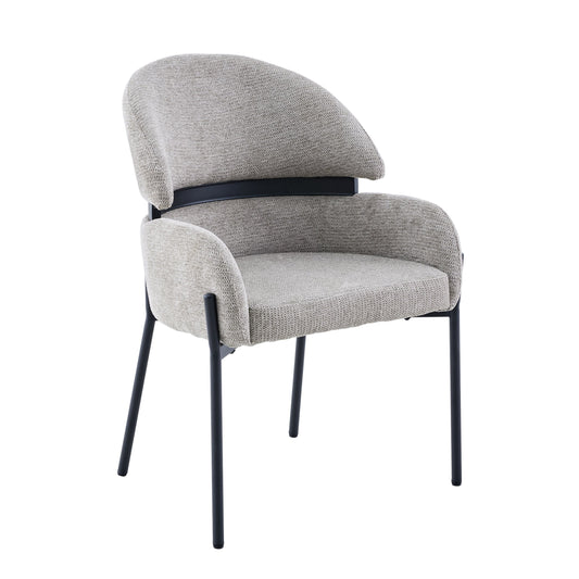 Krēsls Desi 85/50/46 cm gaiši pelēks. Ekskluzīvi!