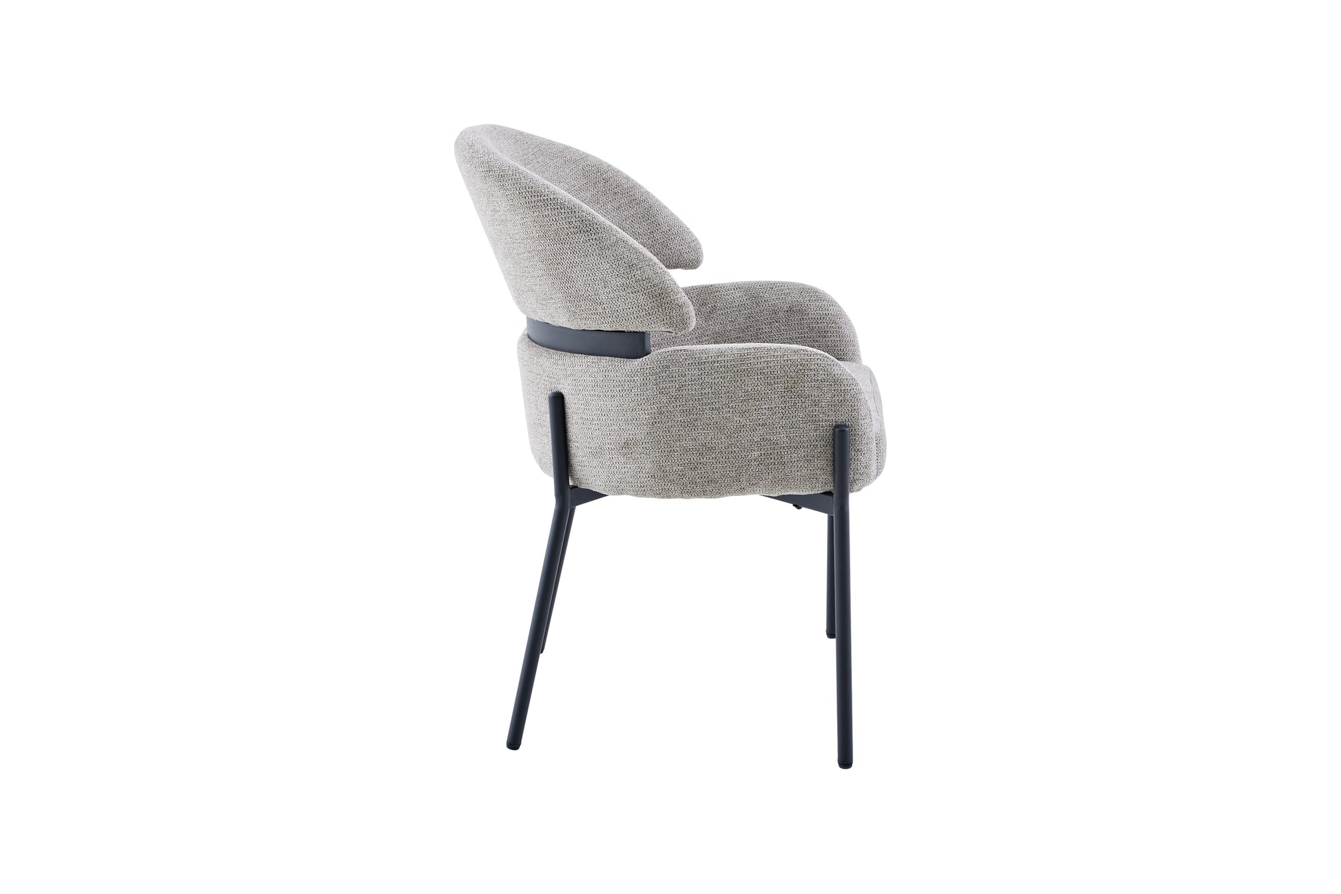 Krēsls Desi 85/50/46 cm gaiši pelēks. Ekskluzīvi! - N1 Home