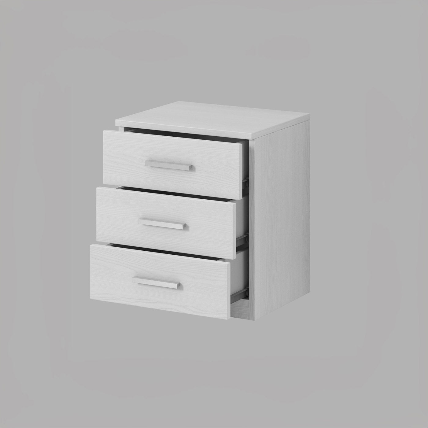 Naktsskapis Galateja 46/41/56 cm abisko ash