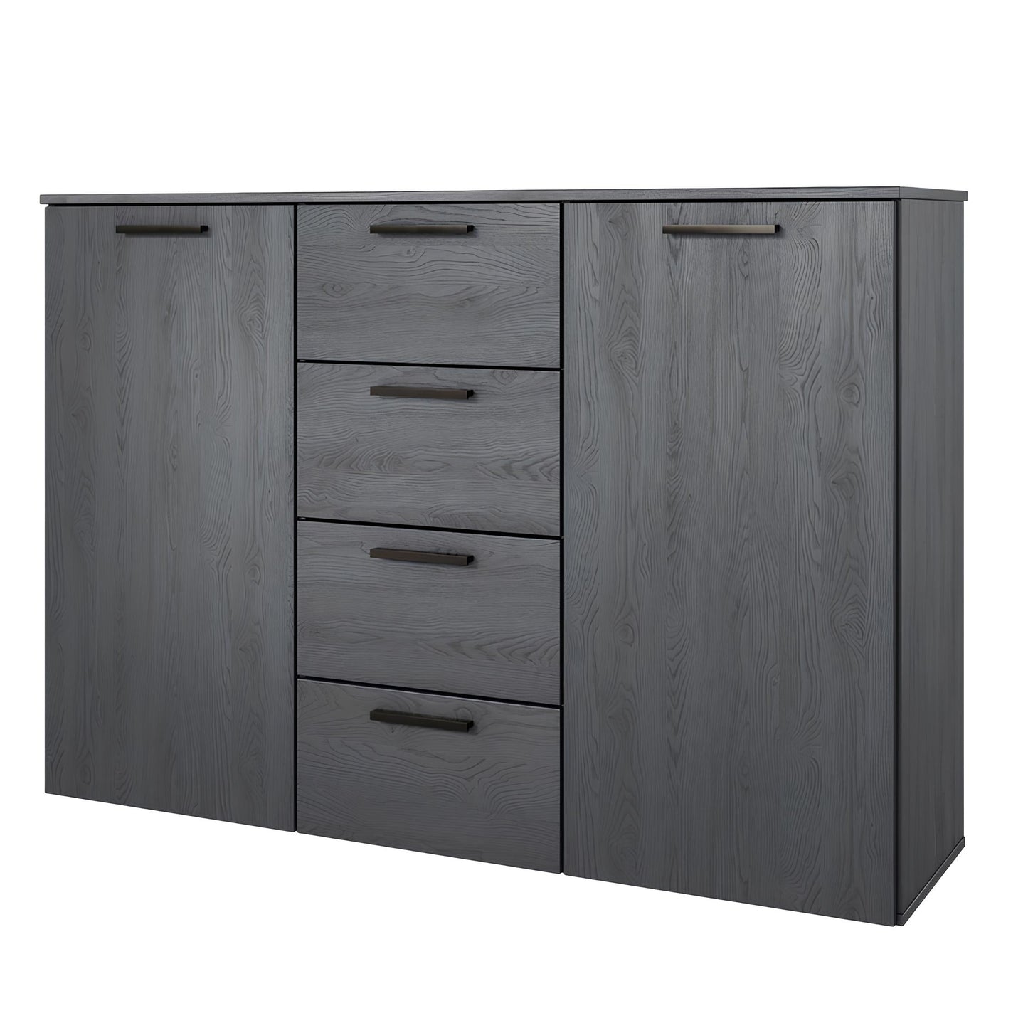 Kumode Galateja 132/93/38 cm carbon ozols - N1 Home