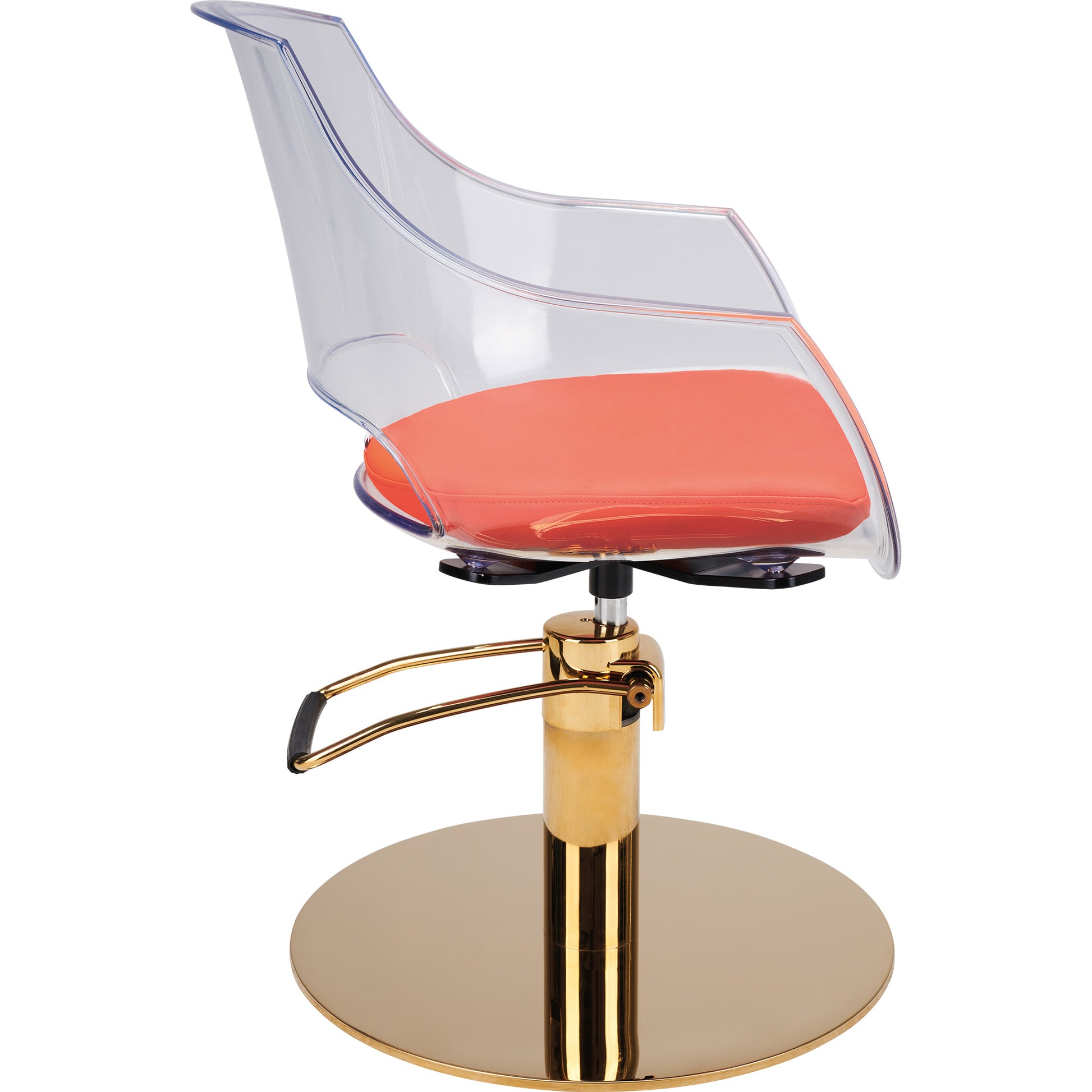 Frizētavas krēsls Gosts 60/39/56 cm oranža - N1 Home