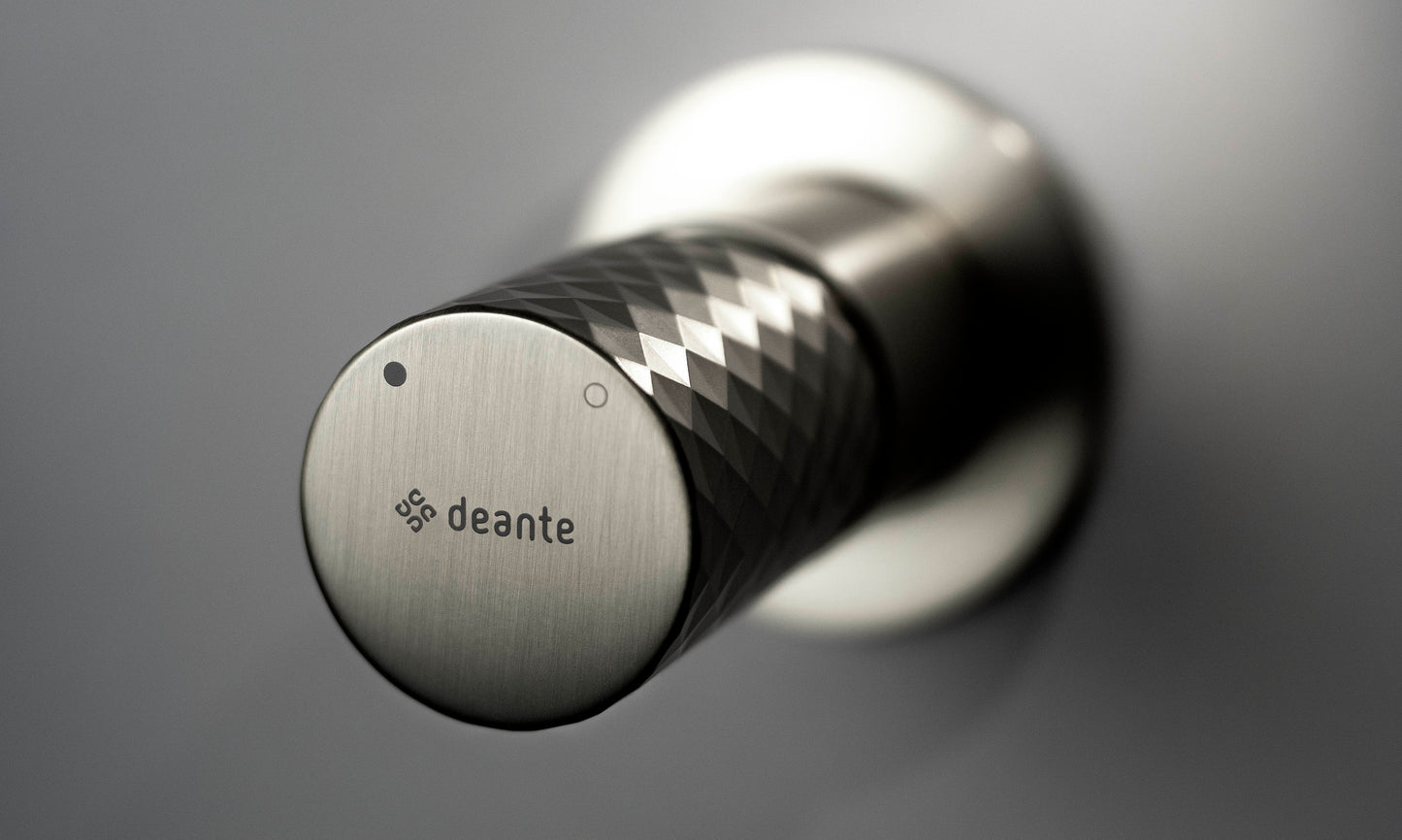 Iebūvēts izlietnes maisītājs Silia Hexa 208 mm matēts tērauds - N1 Home