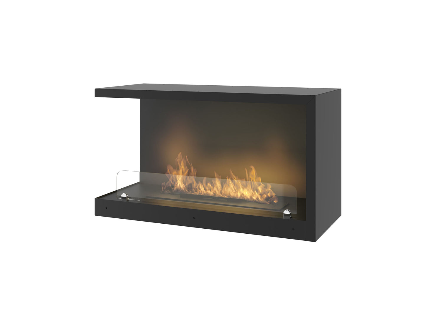 Biokamīns Insi 800V2 84/54/35; 110/50/35 cm melns - N1 Home