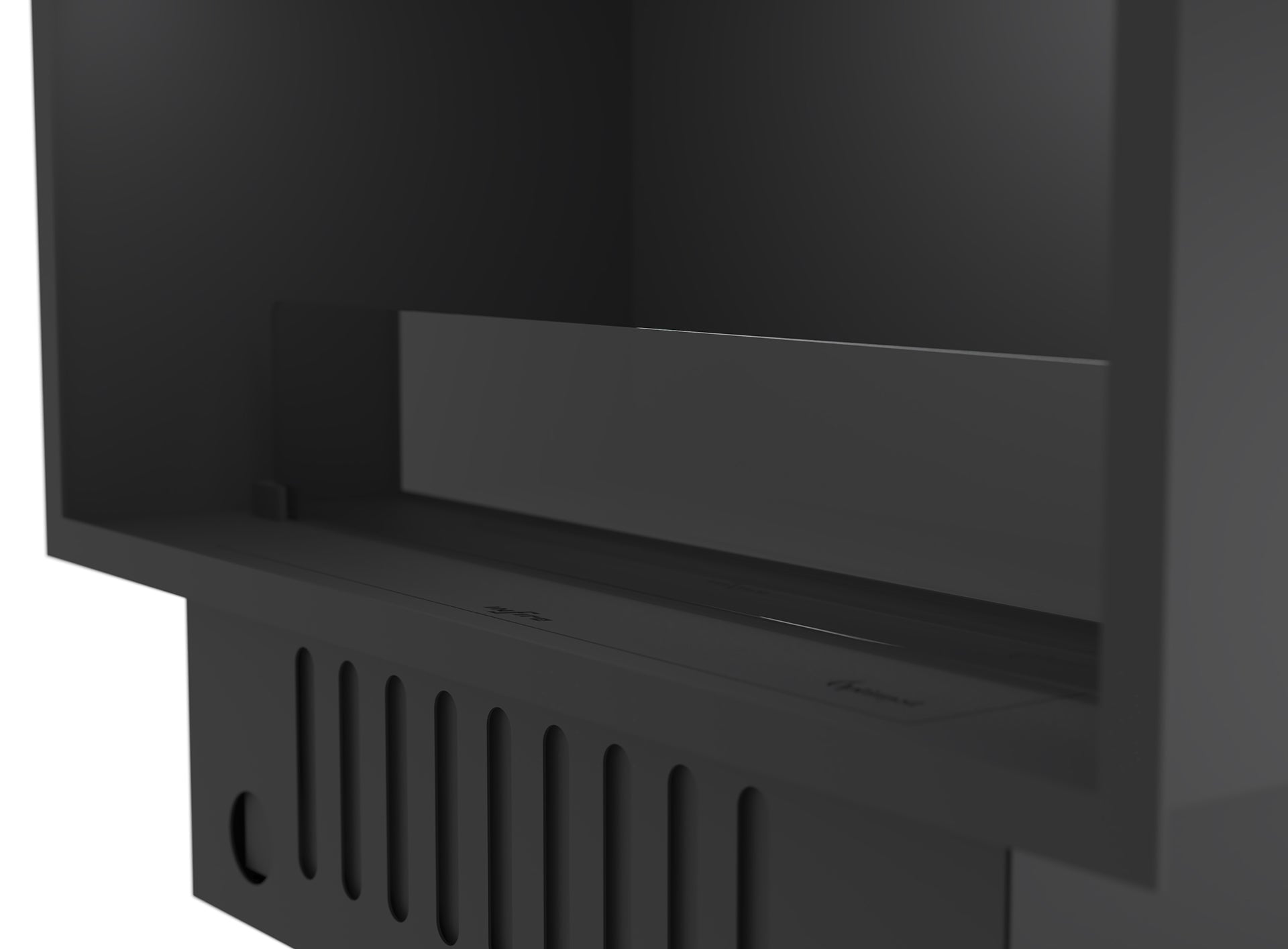 Elektriskais kamīns Invap inside 80/45/40 cm melns - N1 Home