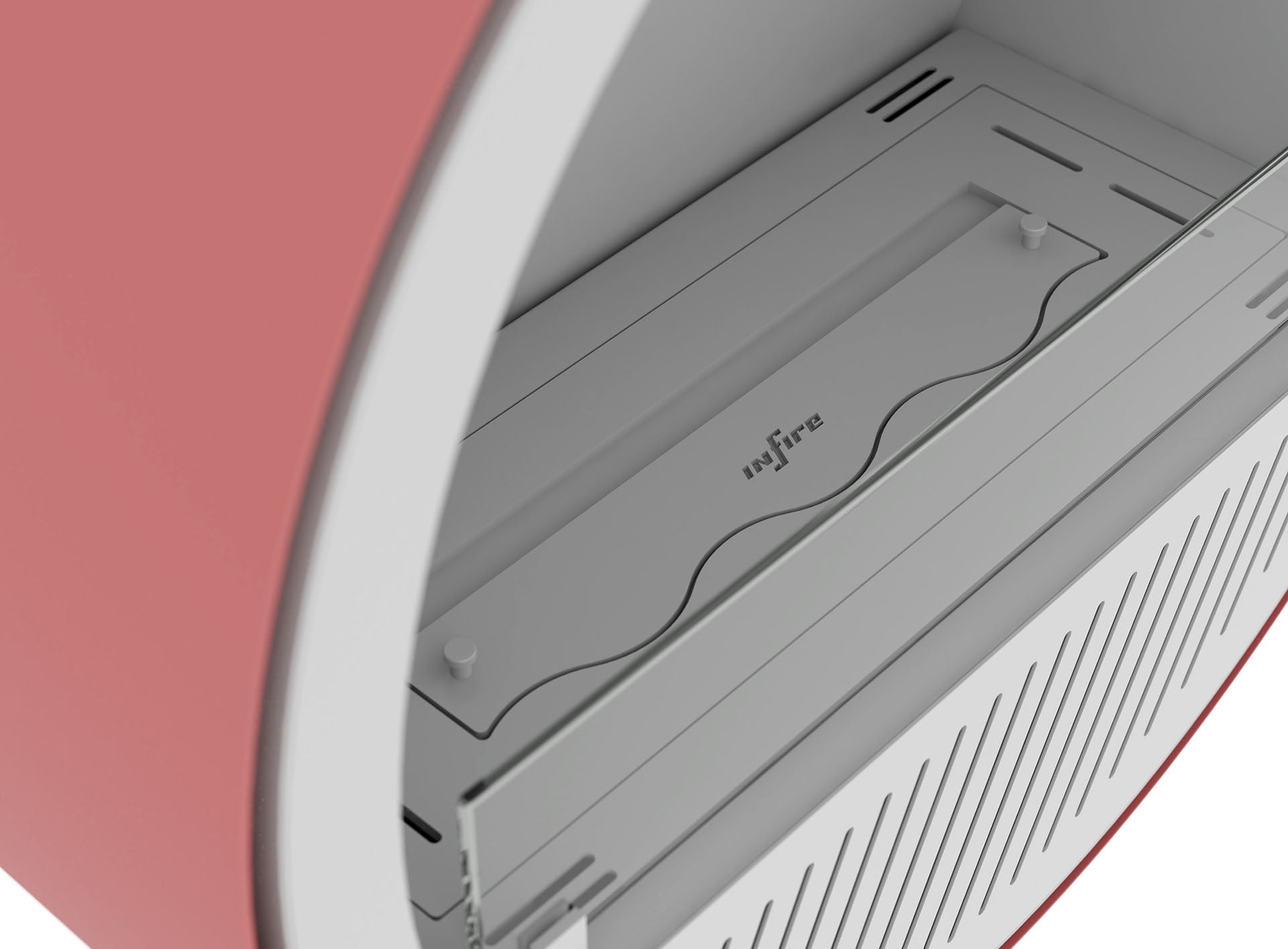 Biokamīns Incyrc Slim wall 72/30 cm rozā - N1 Home