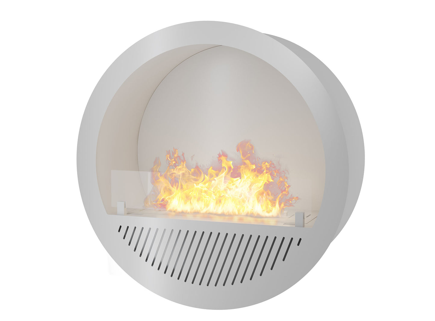 Biokamīns Incyrc Slim inside 73/30 cm balts - N1 Home