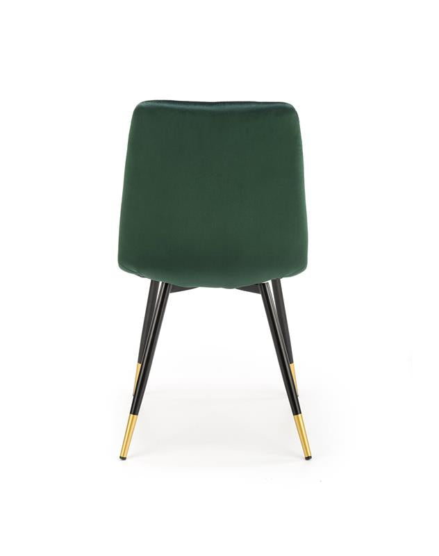 K438 tumši zaļš krēsls