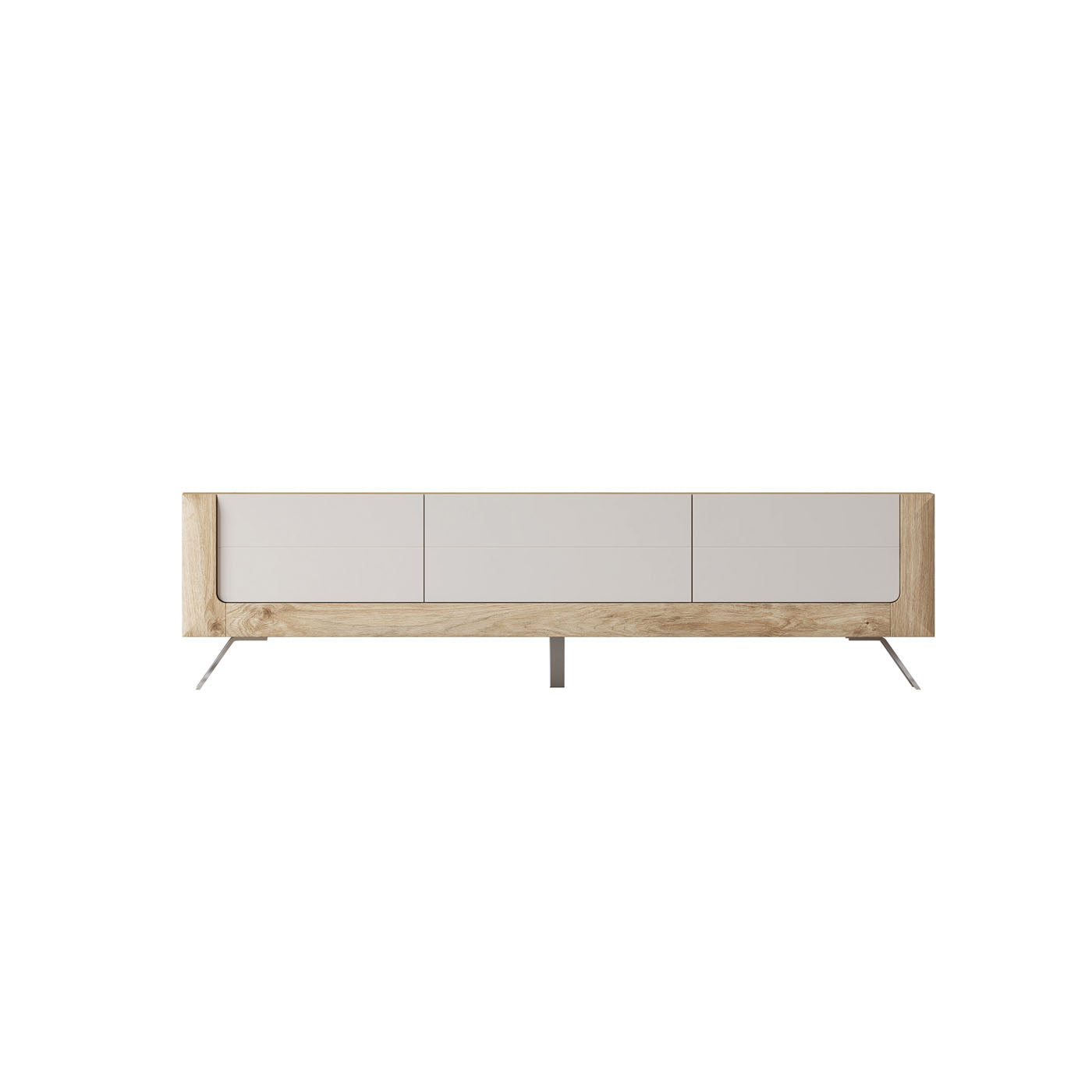 TV skapis Kavasari 199/48/52 cm Hamilton ozols/kašmirs - N1 Home