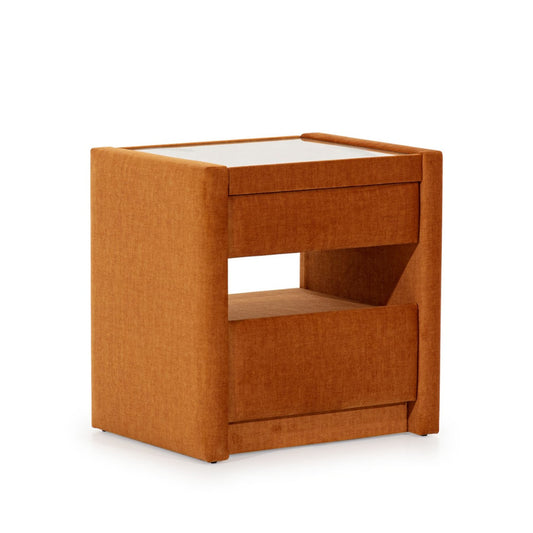 Naktsskapītis KD 51/51/40 cm terrakota - N1 Home