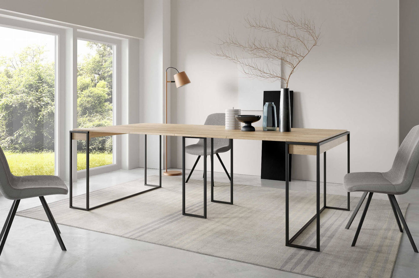 Konsole Aristo 78/18/100 cm rieksts Franklin tobacco - N1 Home