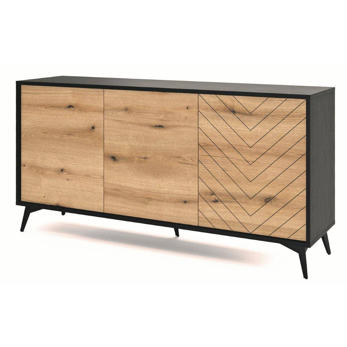 Kumode DIAMOND Oak Evoke 154x77x39 cm