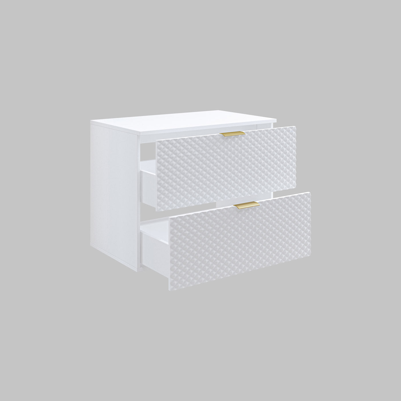 Skapis Lors 80/49/63 cm balts