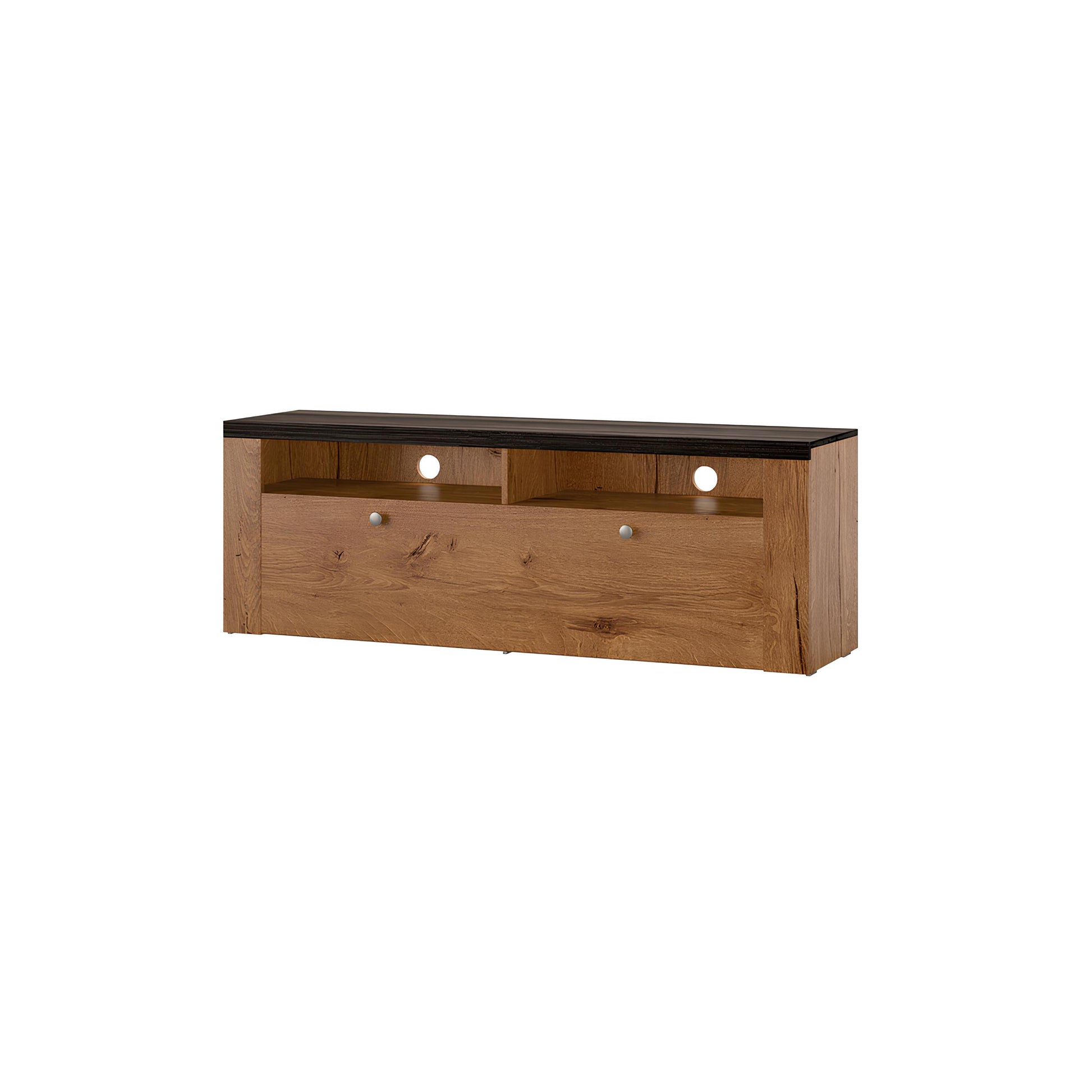 TV skapis Laroš 140/37/49 cm touchwood/satīna nusbaum - N1 Home