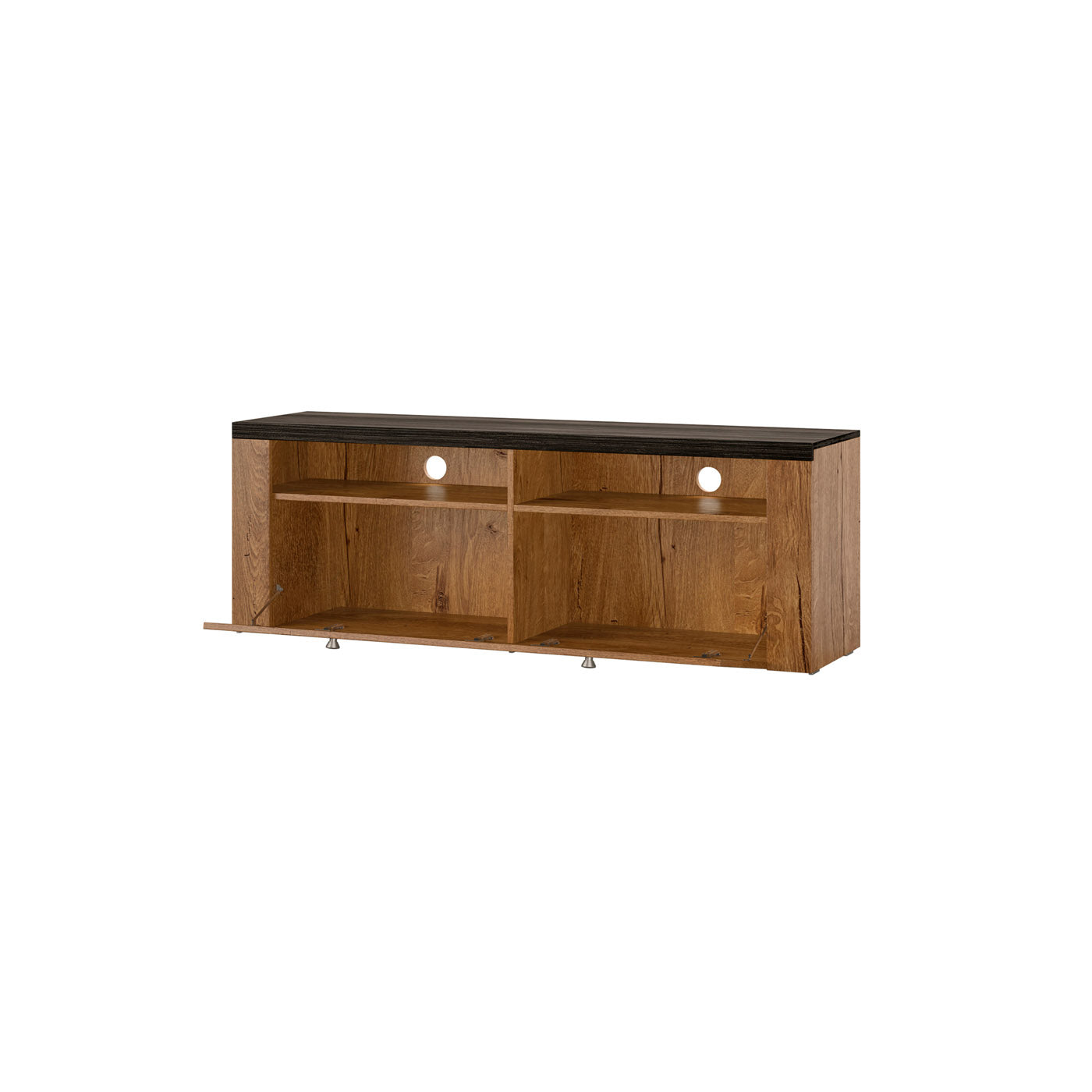 TV skapis Laroš 140/37/49 cm touchwood/satīna nusbaum - N1 Home