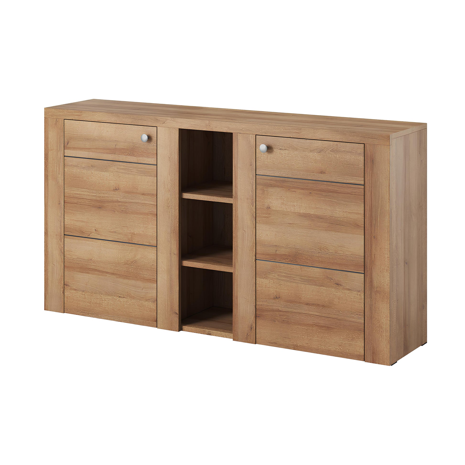 Kumode Laroš 155/85/37 cm Rivjēras gaišais ozols - N1 Home