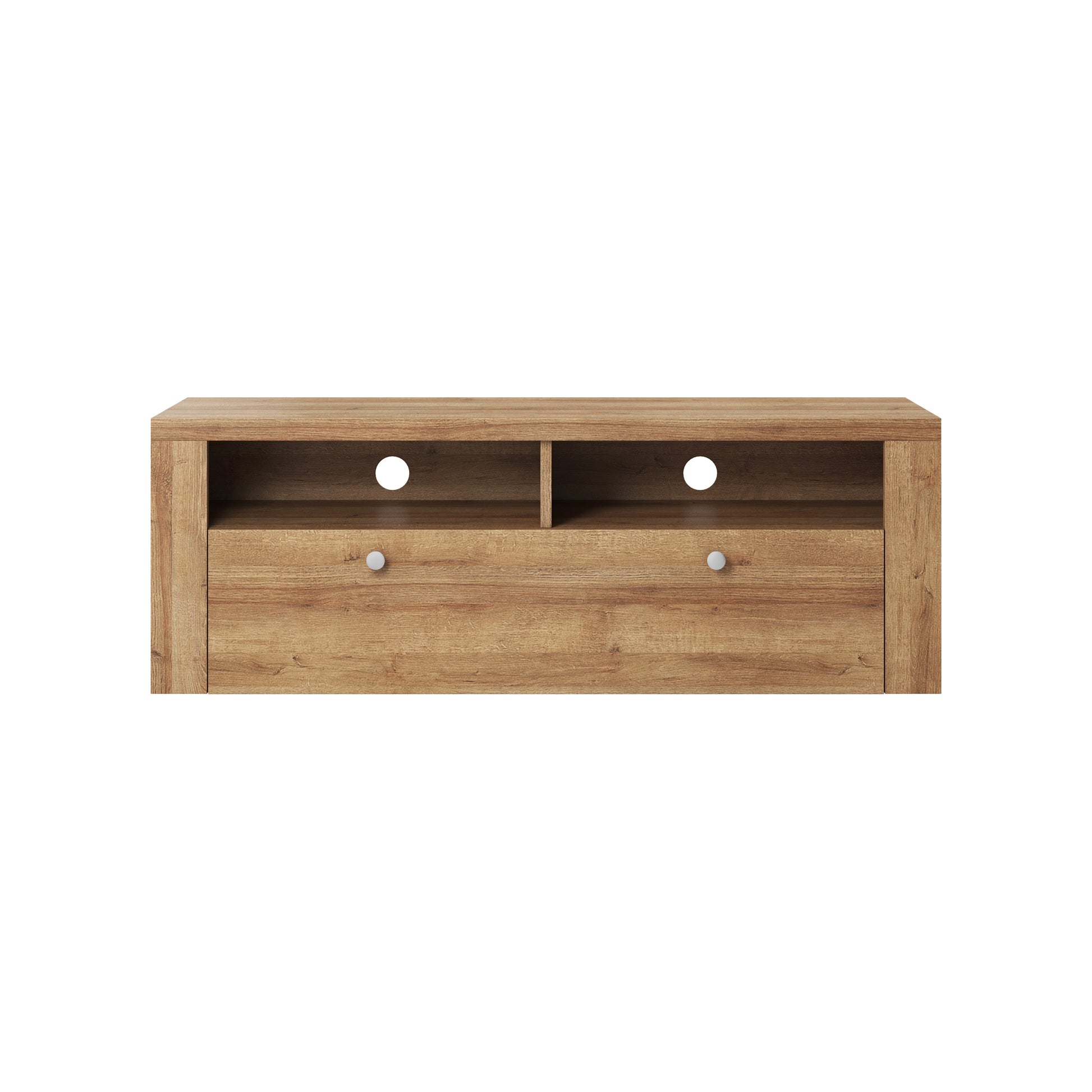 TV skapis Laroš 140/37/49 cm Rivjēras gaišais ozols - N1 Home