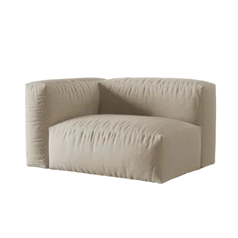 Modulārs dīvāns Martina Micadoni 106/75/120 cm Botoffee Light beige